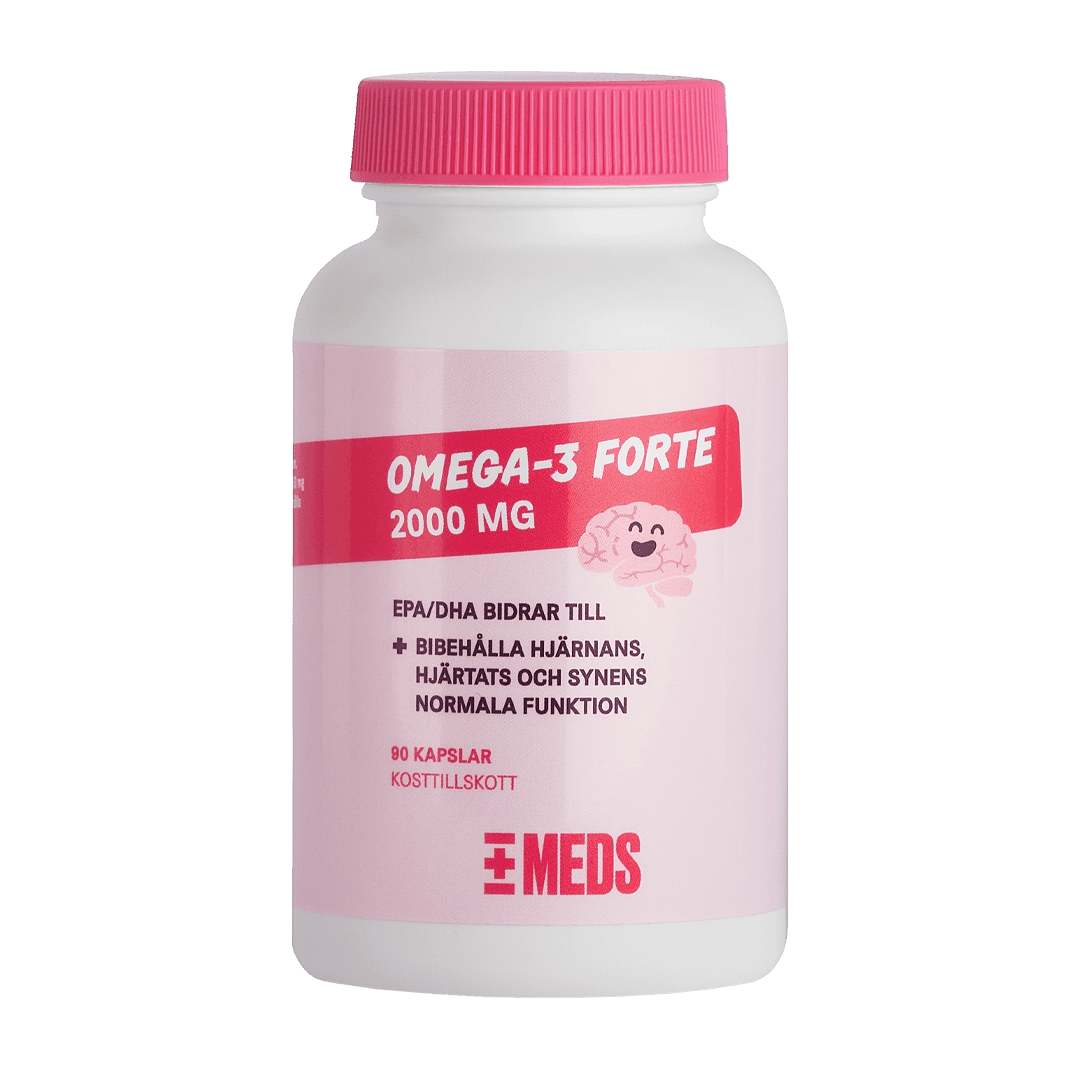 MEDS Omega-3 Forte 90 kapslar