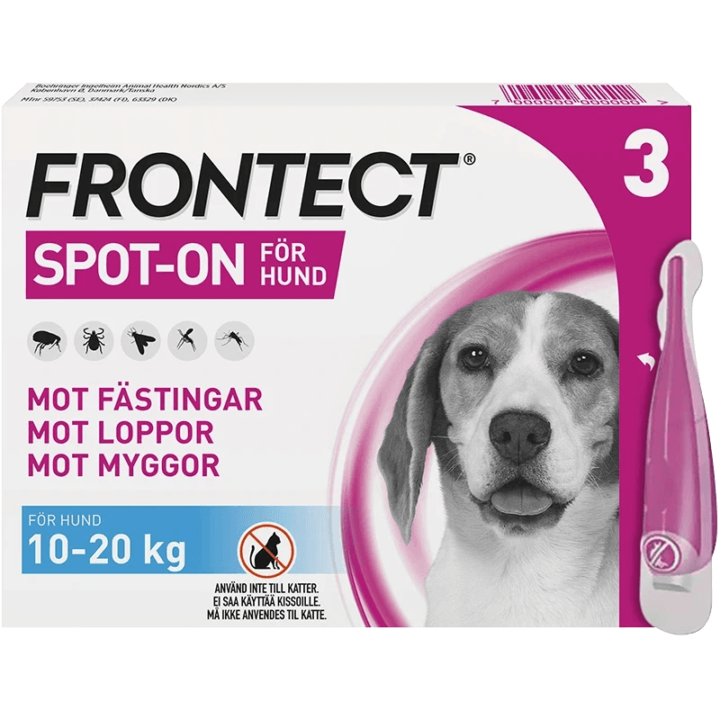 Frontect Spot-on Hund M 10-20 kg 3 x 2 ml