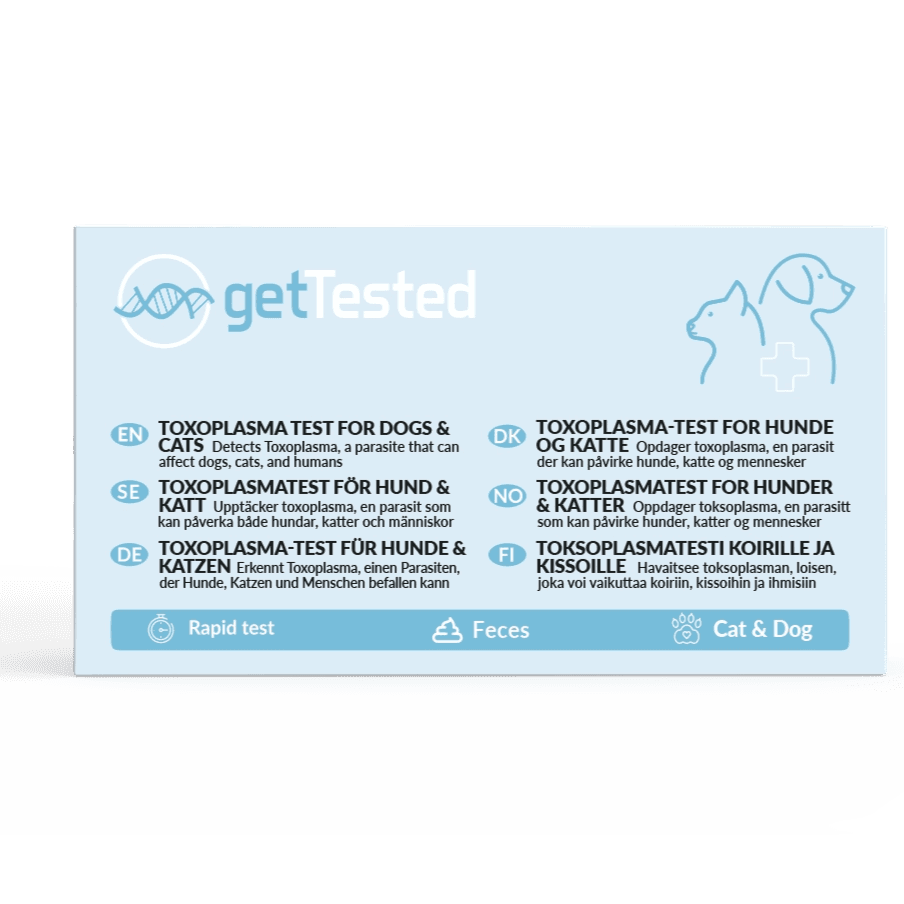 GetTested Toxoplasma-test för Hund och Katt