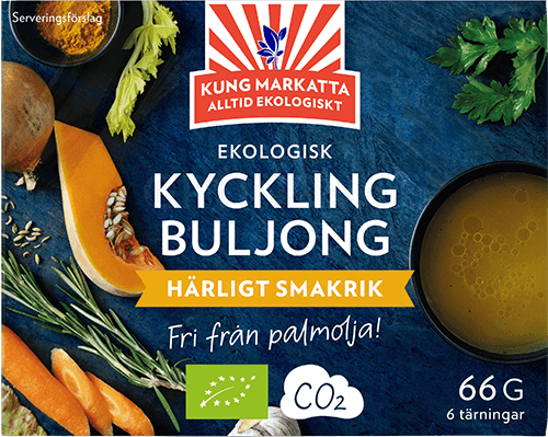 Kung Markatta Kycklingbuljongtärning EKO 6 st