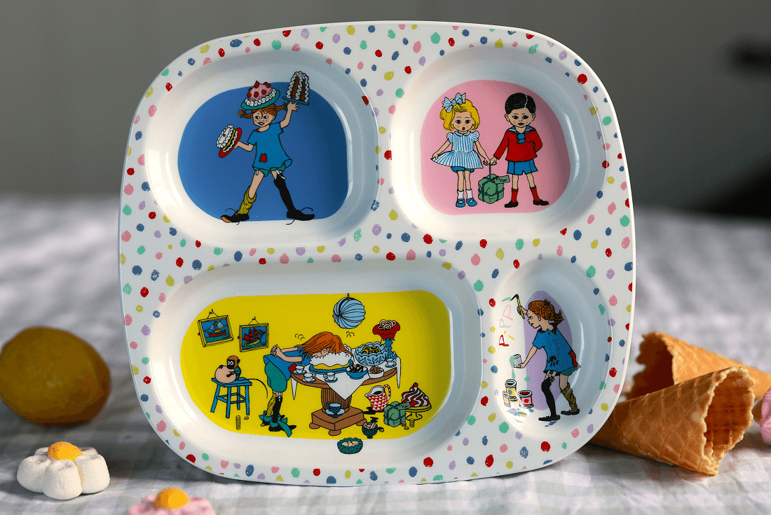 Rätt Start Facktallrik Pippi Födelsedag - produktbild 2