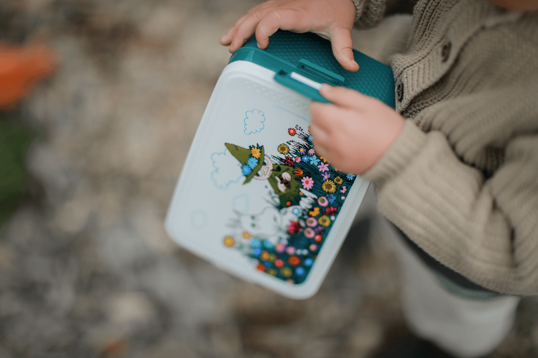 Rätt Start Lunchlåda Mumin Äng Grön - produktbild 3