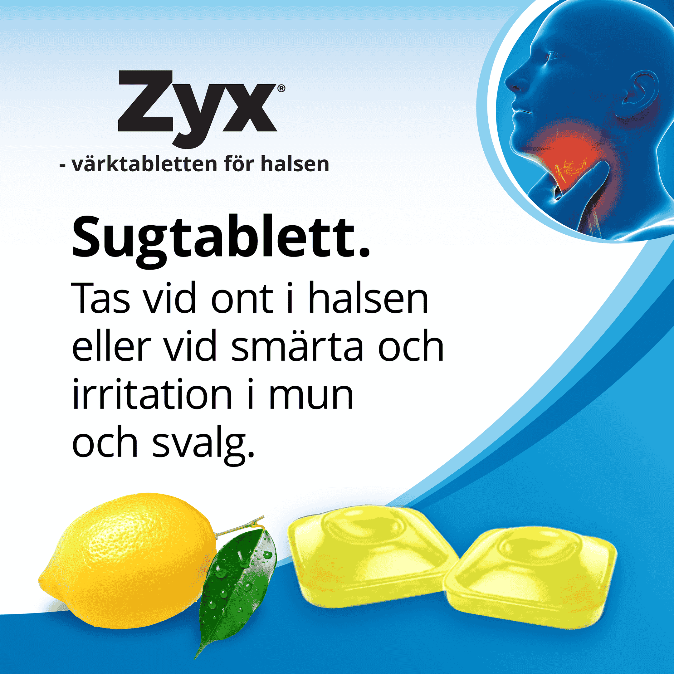 Zyx Citron 3 mg 20 sugtabletter 2