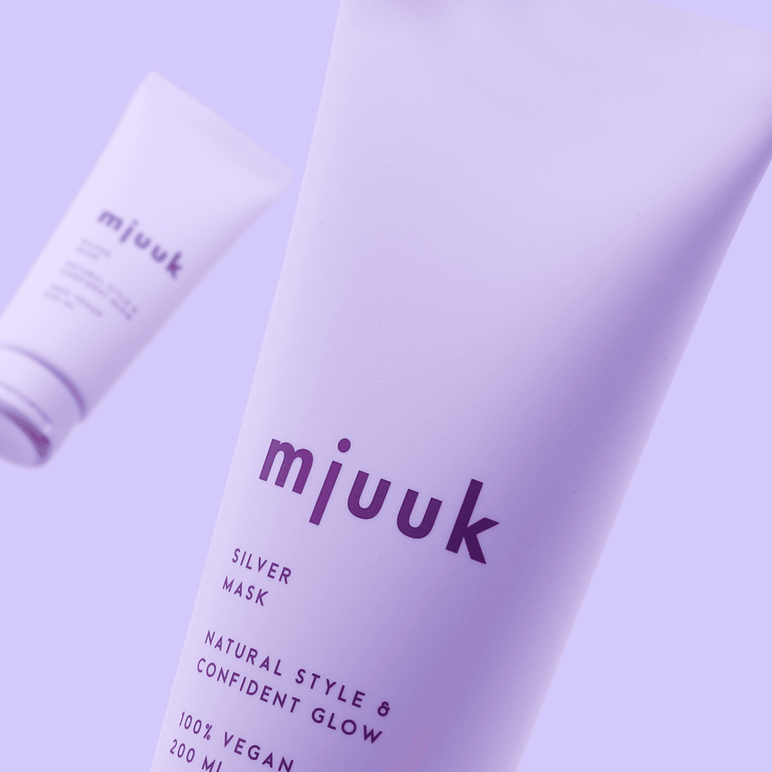 MJUUK Silver Mask 200 ml - produktbild 2