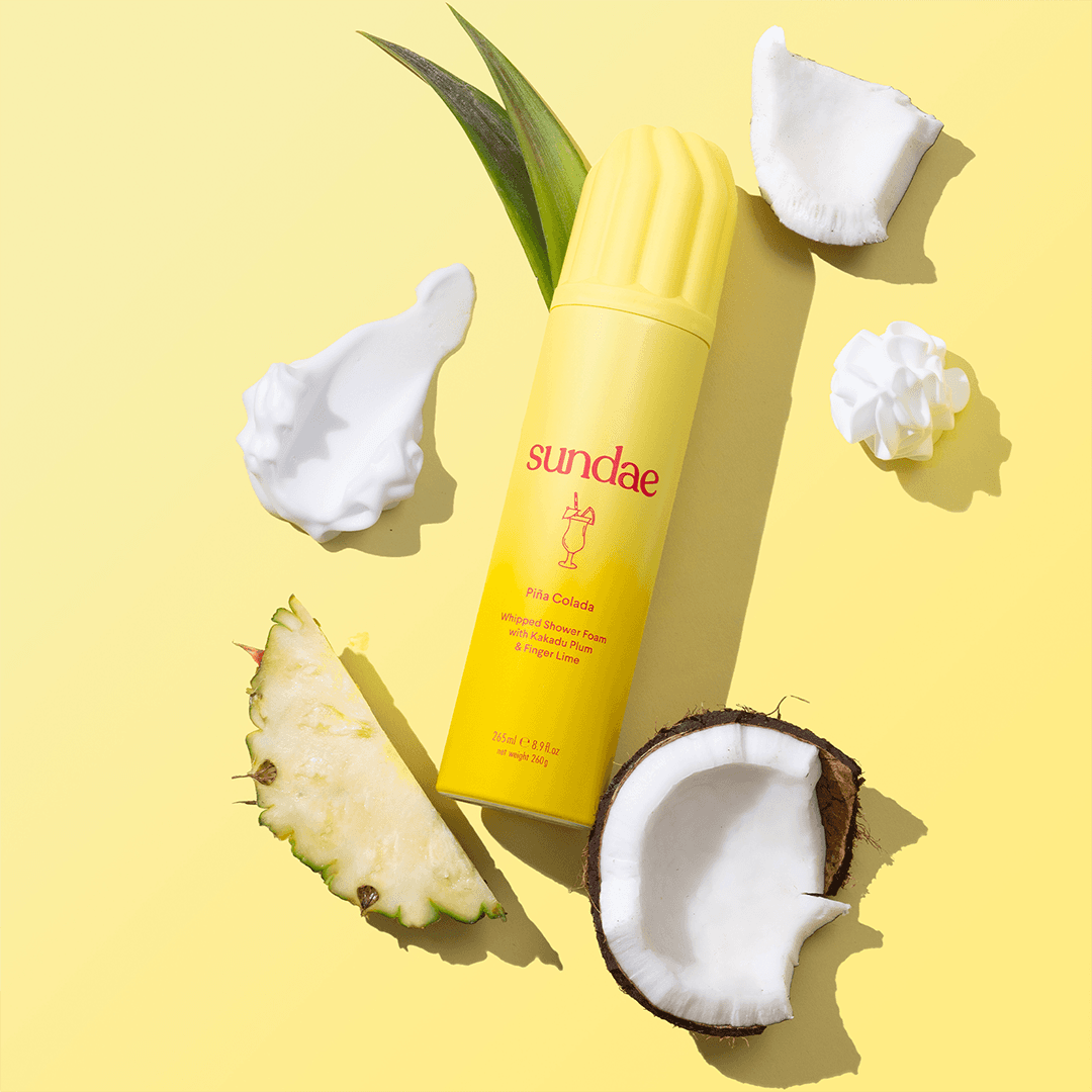 Sundae Body Piña Colada Shower Foam 265 ml 2