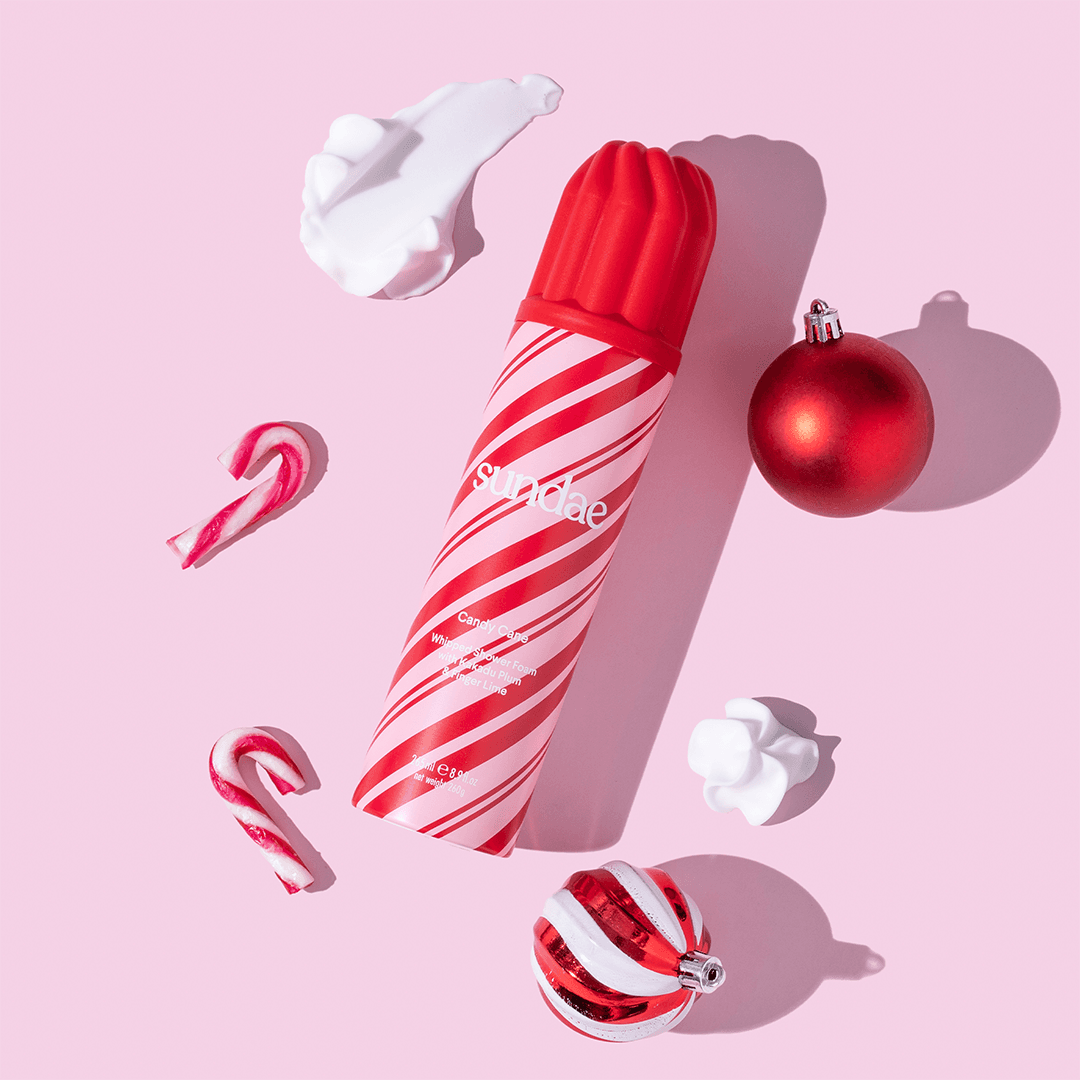 Sundae Body Candy Cane Shower Foam 265 ml 2