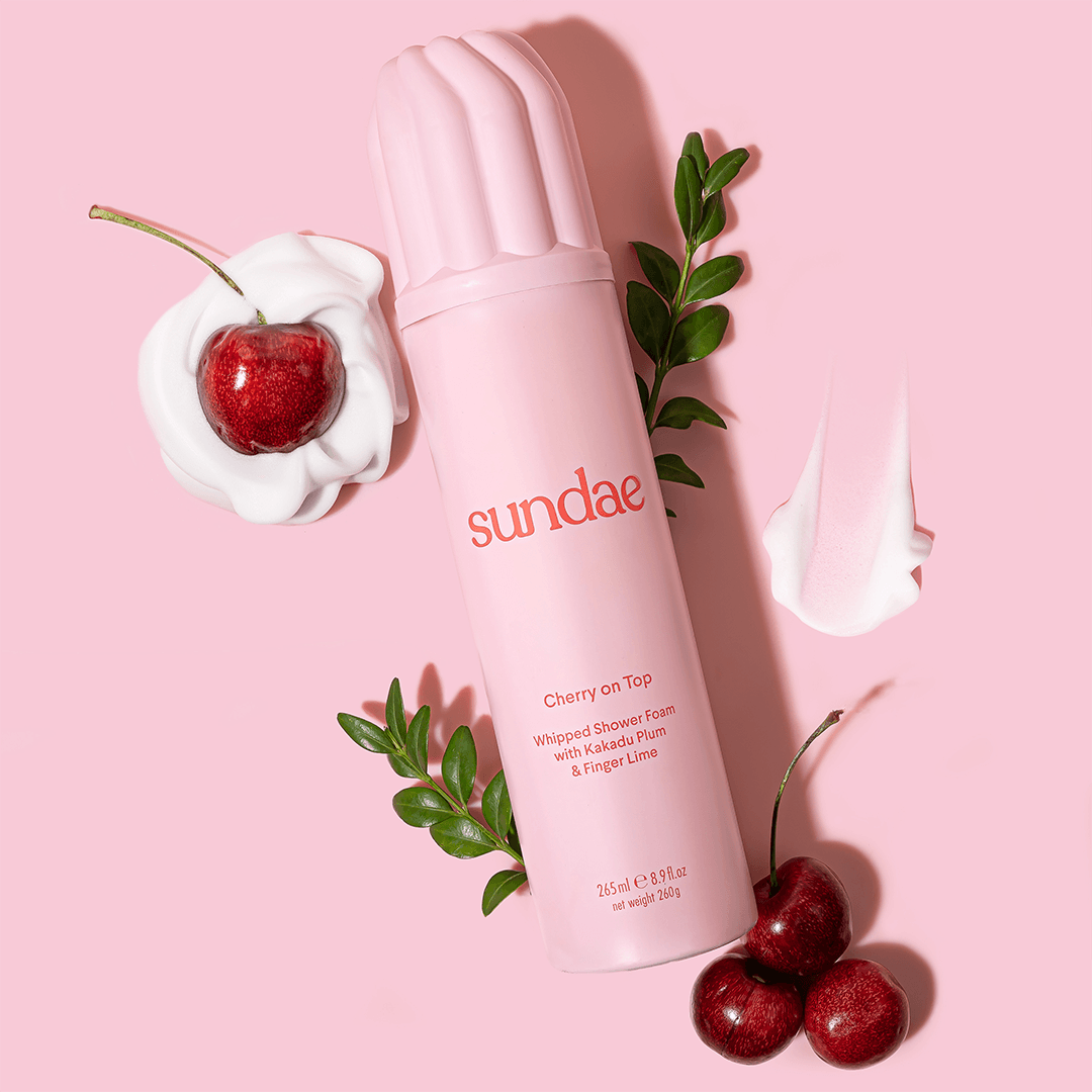 Sundae Body Cherry On Top Shower Foam 265 ml 2