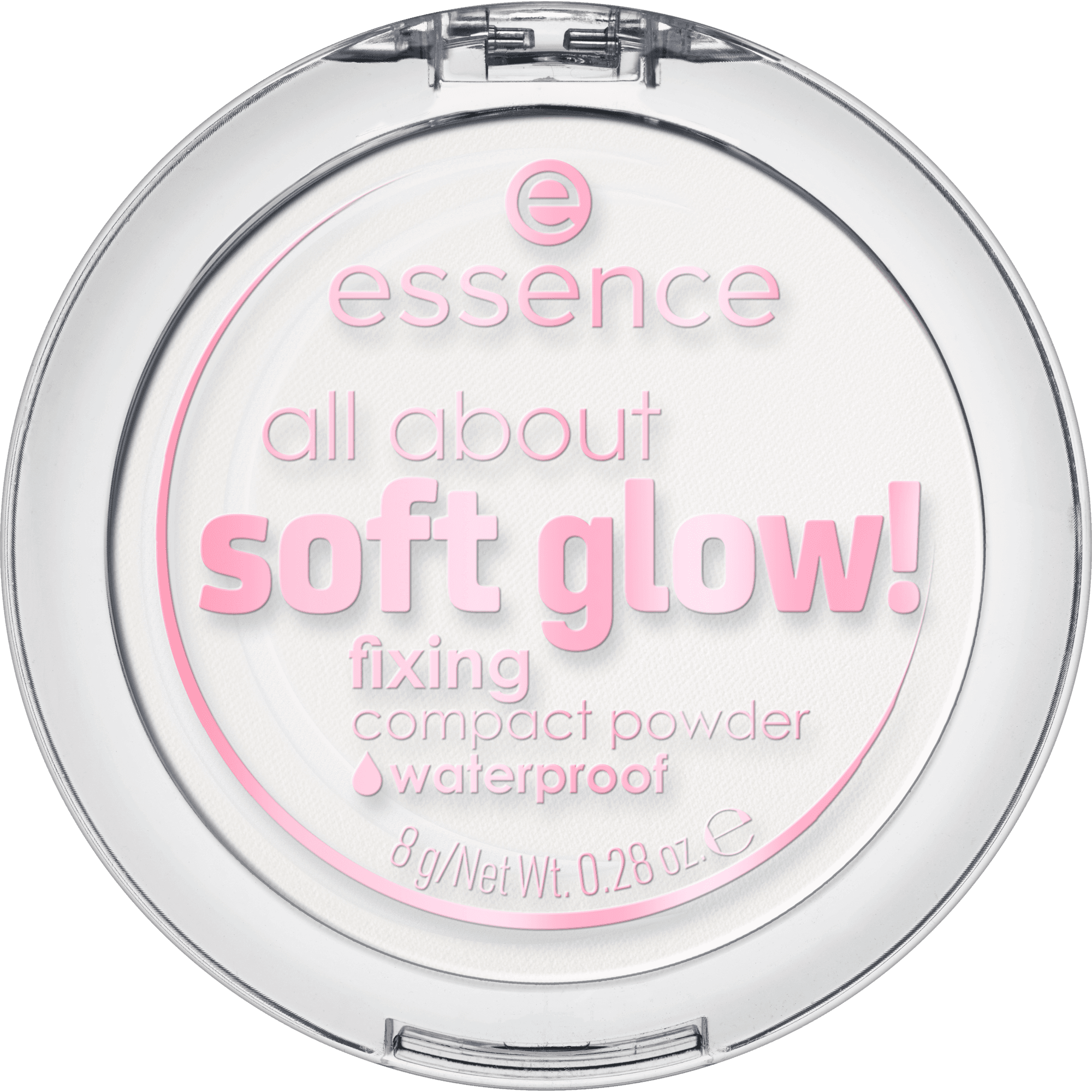 essence All About Soft Glow! Fixing Compact Powder Waterproof 8 g - produktbild 2