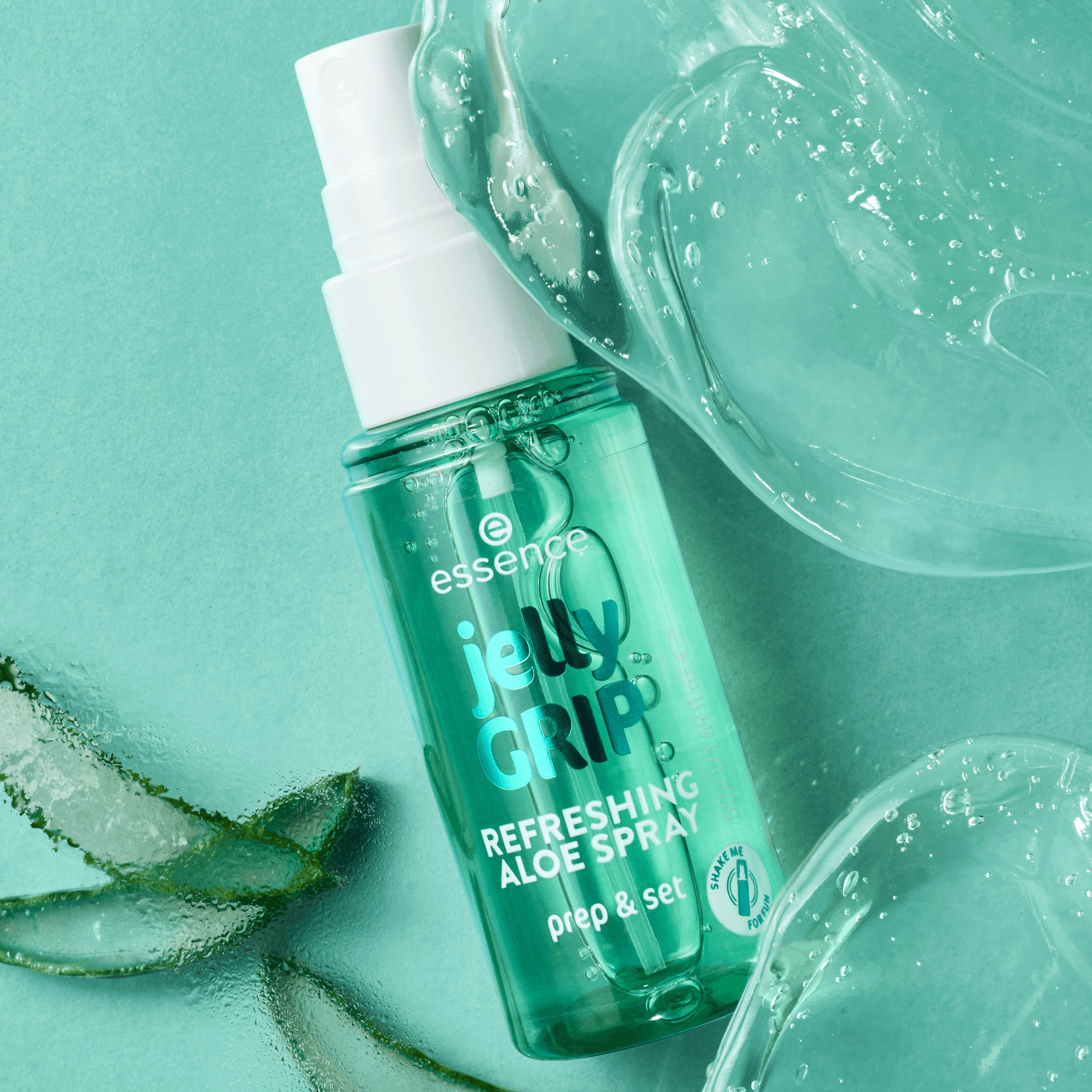 essence Jelly Grip Refreshing Aloe Spray 50 ml - produktbild 3