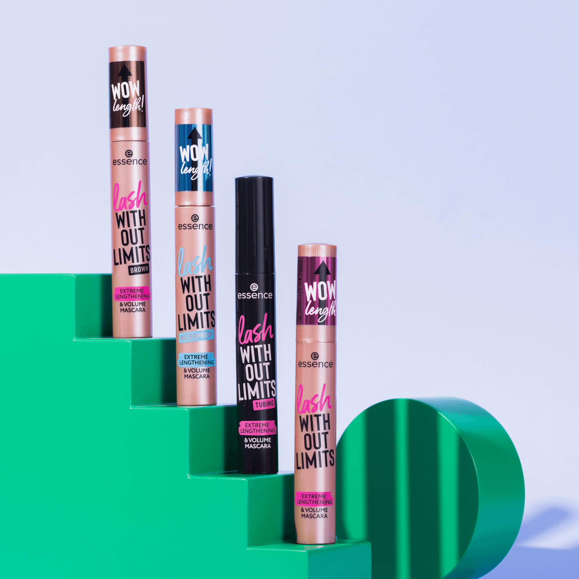 essence Lash Without Limits Waterproof Extreme Lengthening & Volume Mascara 03 13 ml - produktbild 5