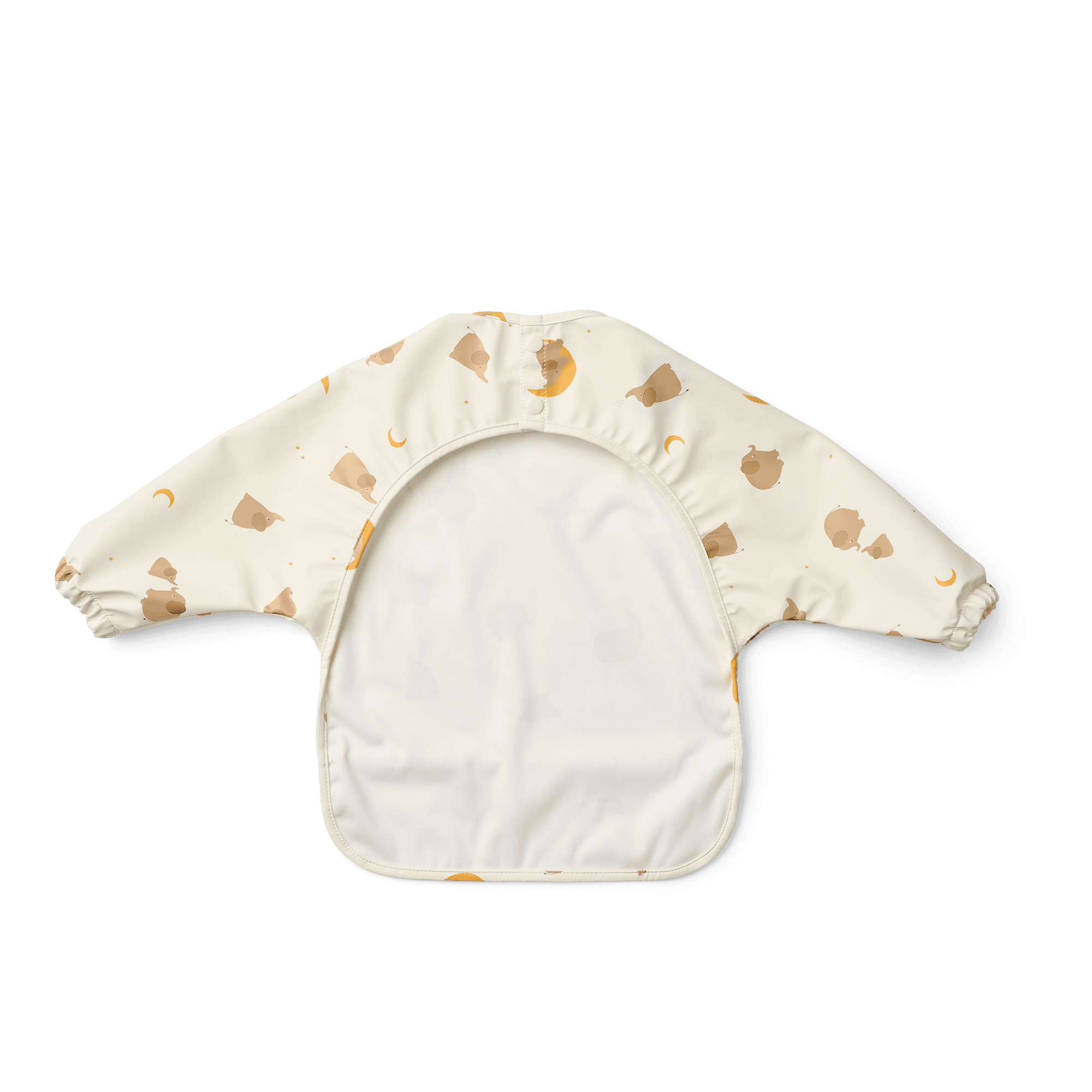 LIEWOOD Merle Långärmad haklapp Elephant/Creme de la Creme - produktbild 2