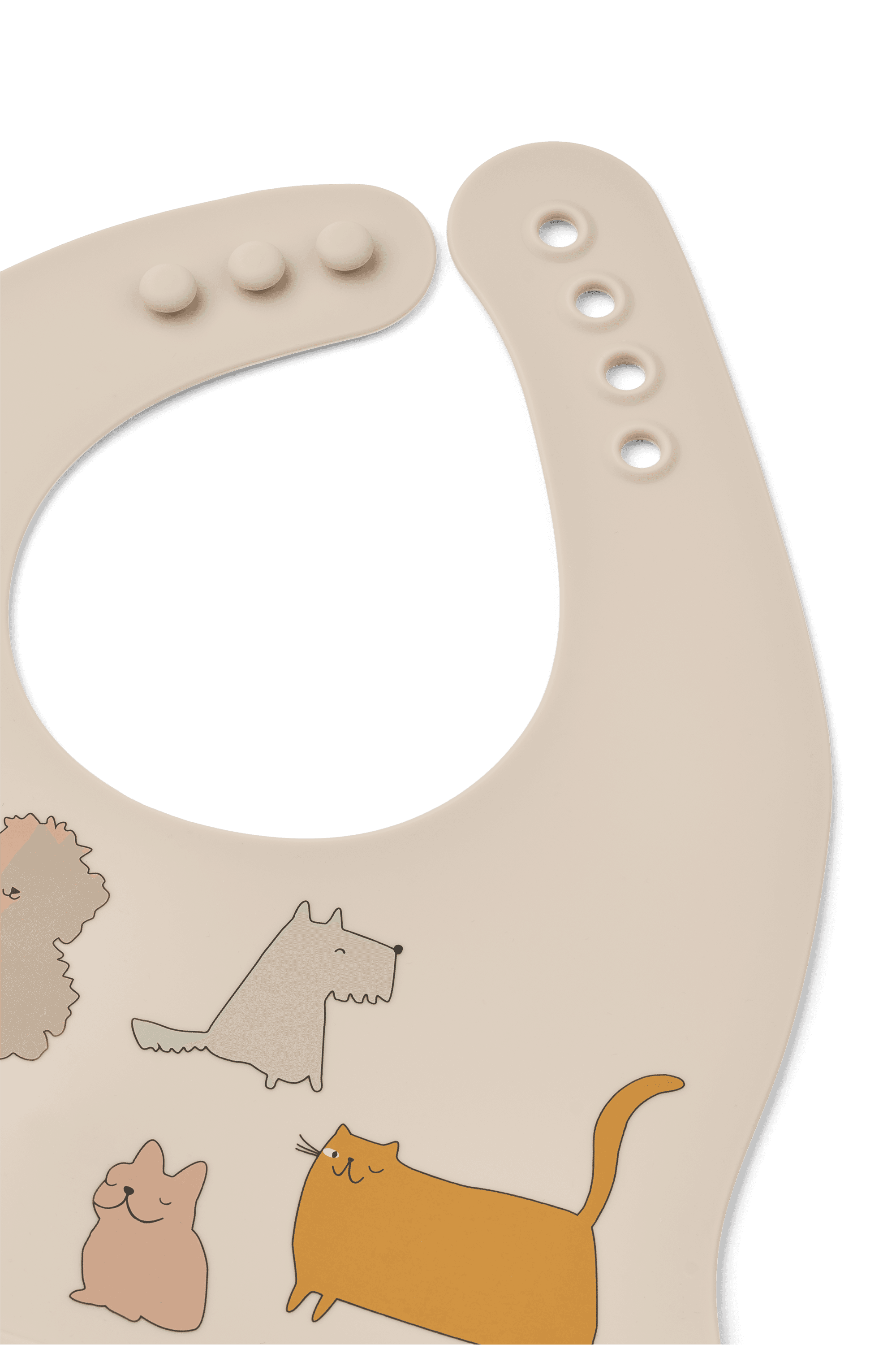 LIEWOOD Ember Haklapp Cats and Dogs/Sandy 2-pack - produktbild 3