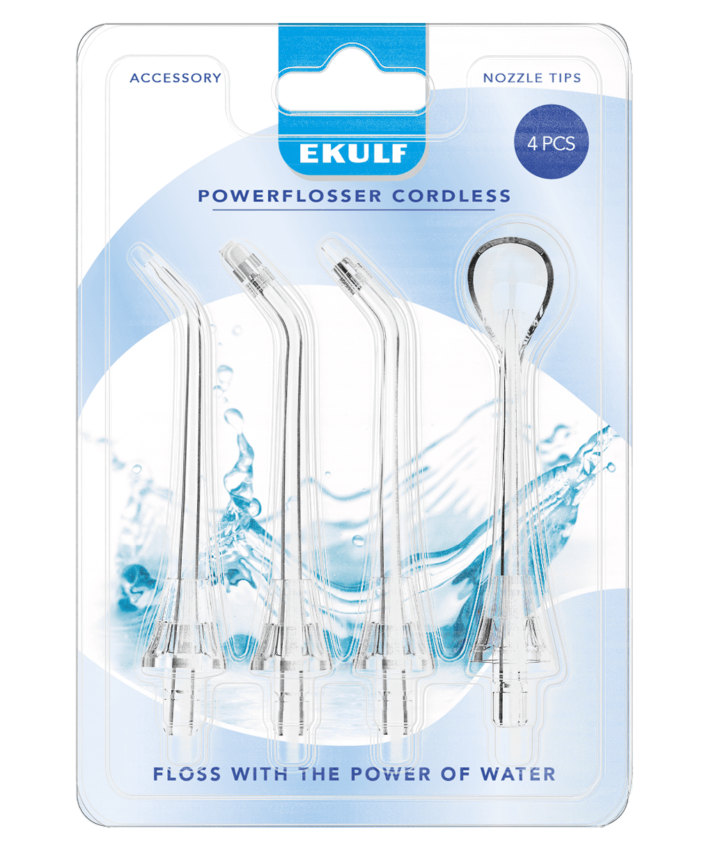 Ekulf PowerFlosser Premium Refill 4 st