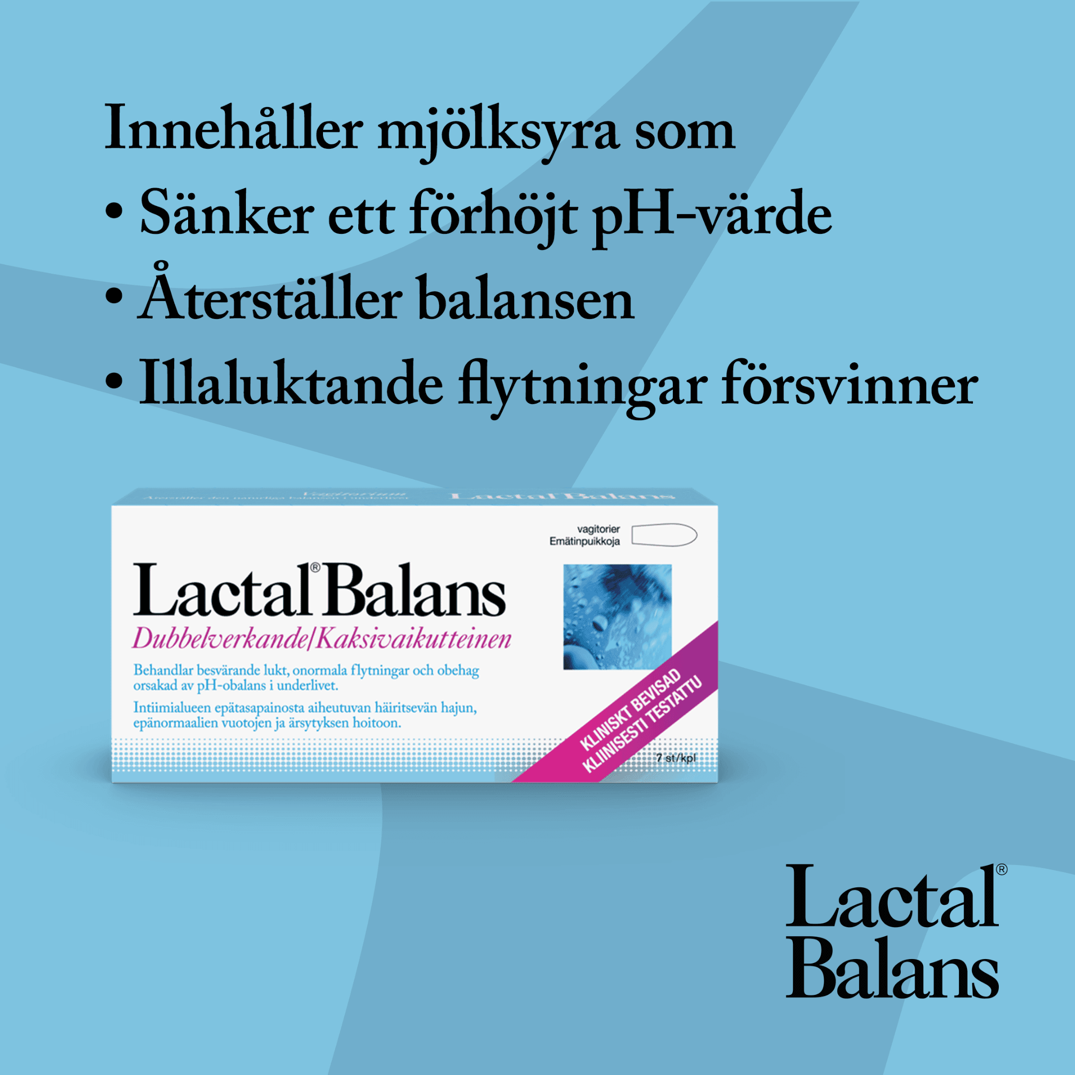Lactal Balans Vagitorium 7 st 4