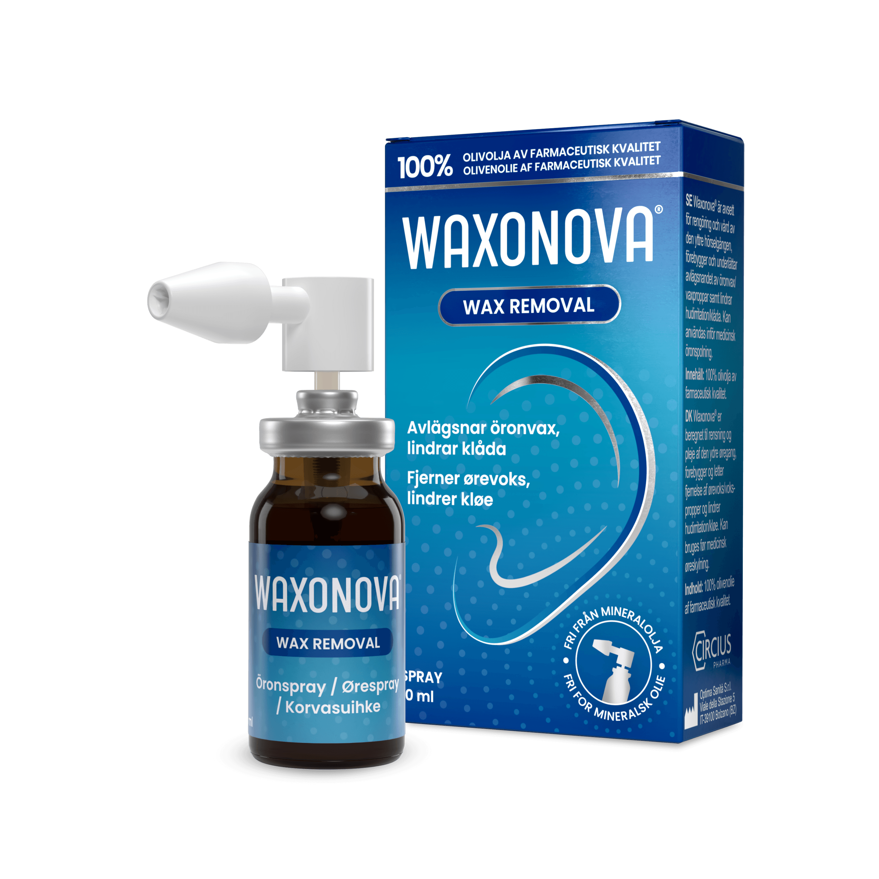 Waxonova Wax Removal 10 ml