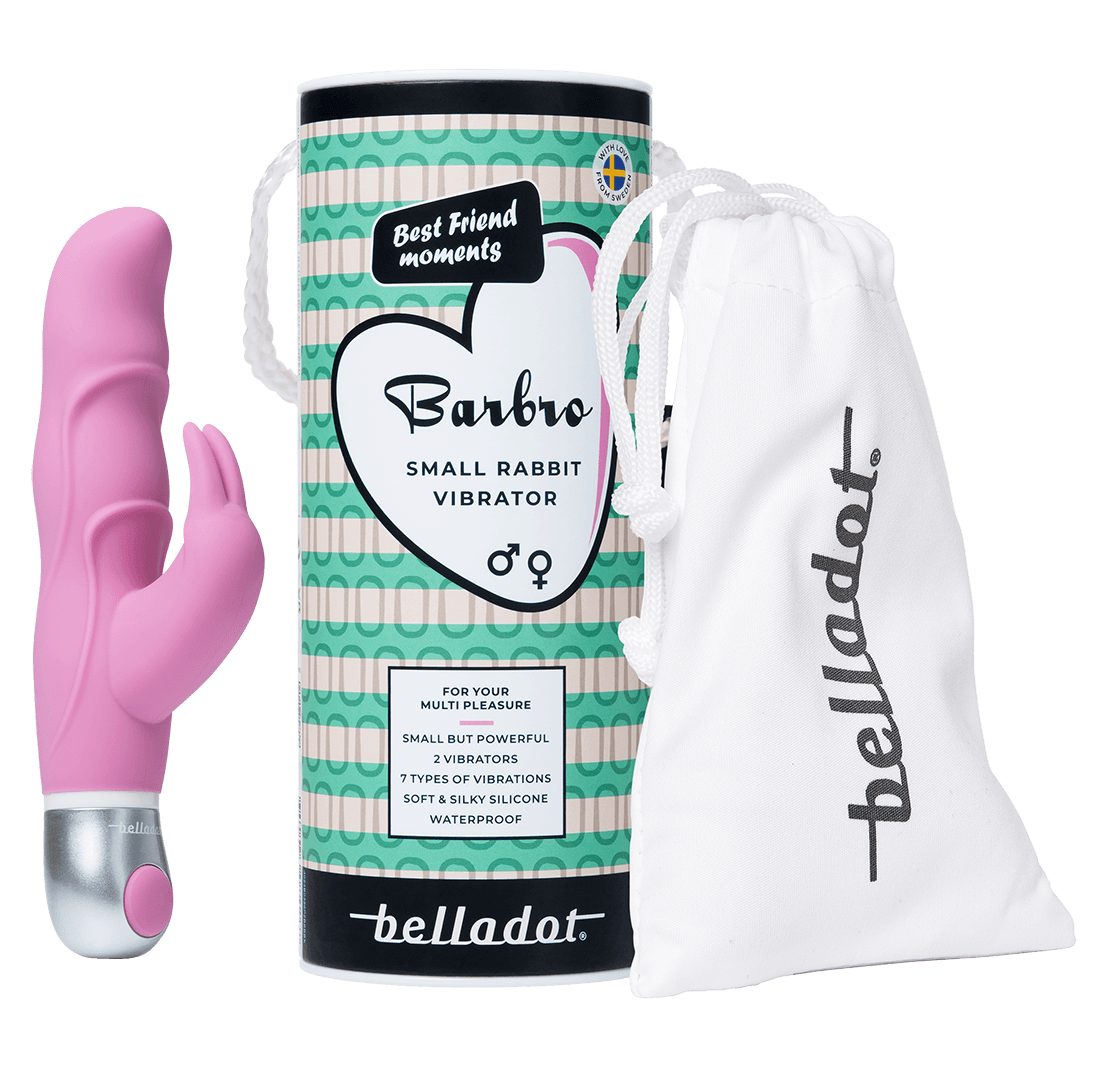 Belladot Barbro Liten Rabbit-Vibrator Rosa 3