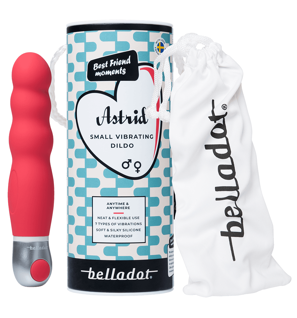 Belladot Astrid Liten Vibrerande Dildo - produktbild 3