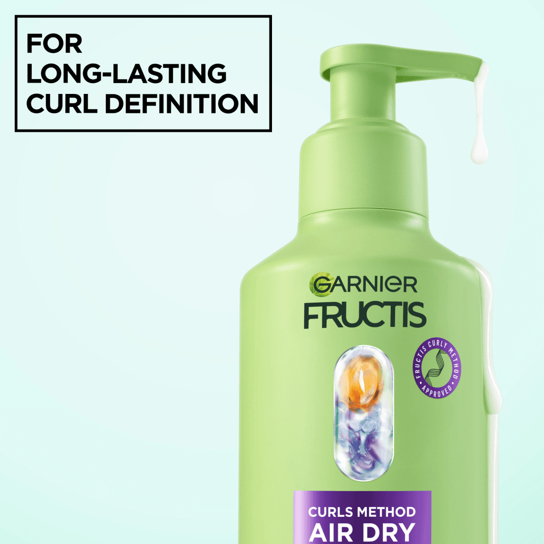 Garnier Fructis Curls Method Air Dry Cream 260 ml - produktbild 2