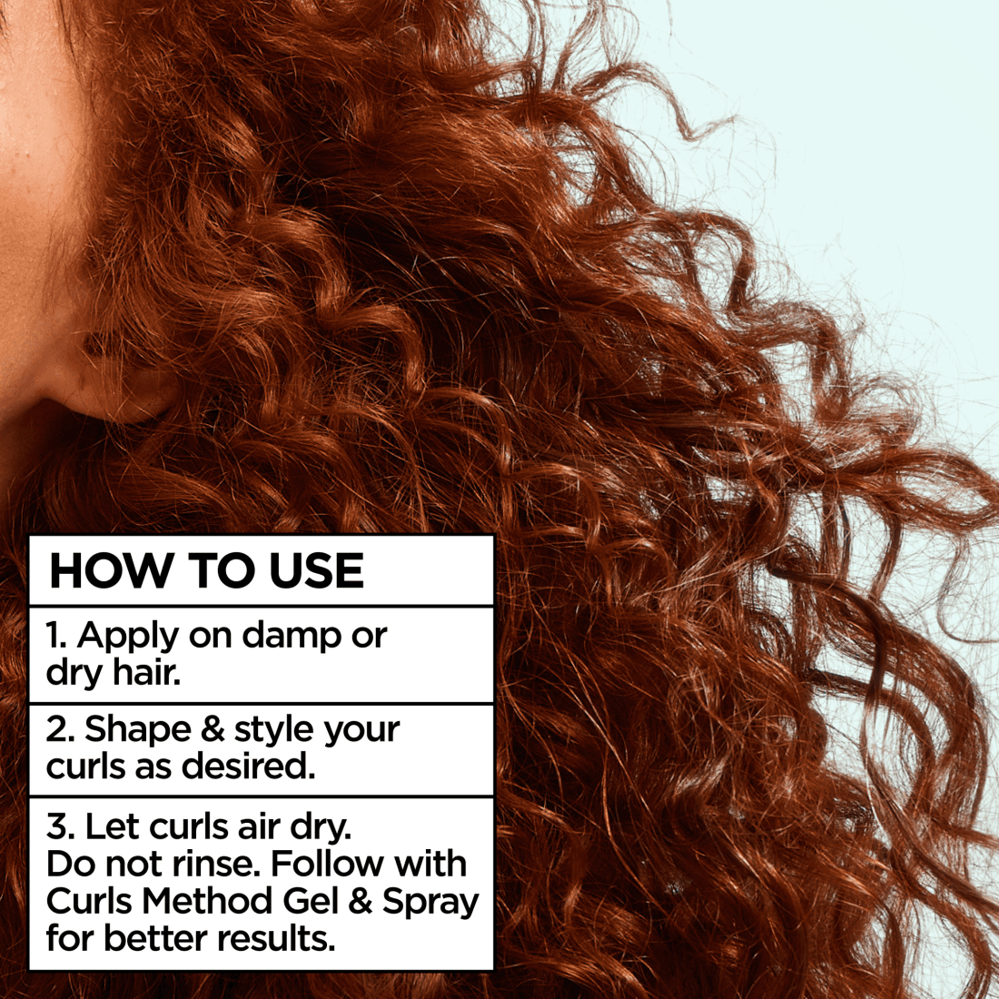 Garnier Fructis Curls Method Air Dry Cream 260 ml - produktbild 5