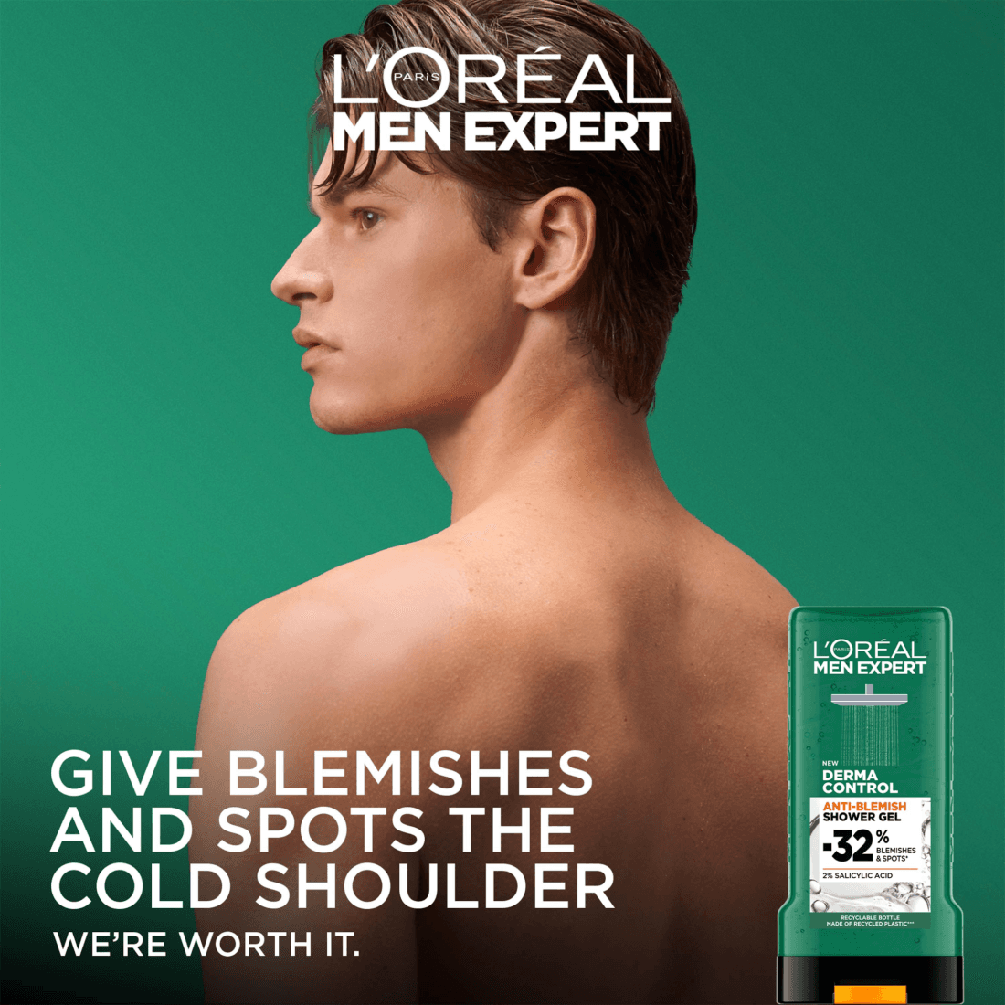 L'Oréal Paris Men Expert Derma Control Duschgel 300 ml 3