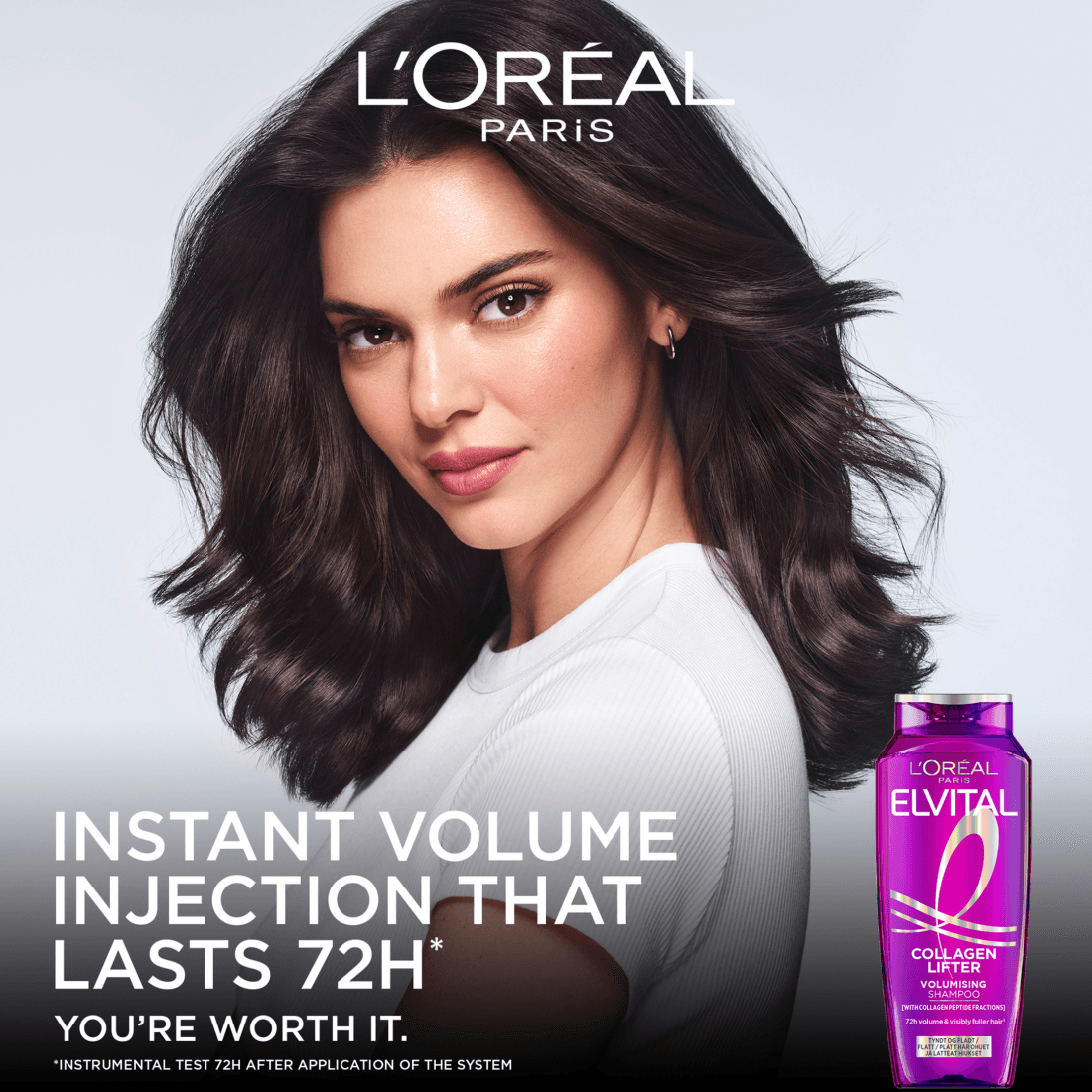 L'Oréal Paris Elvital Collagen Lifter Schampo 500 ml - produktbild 3