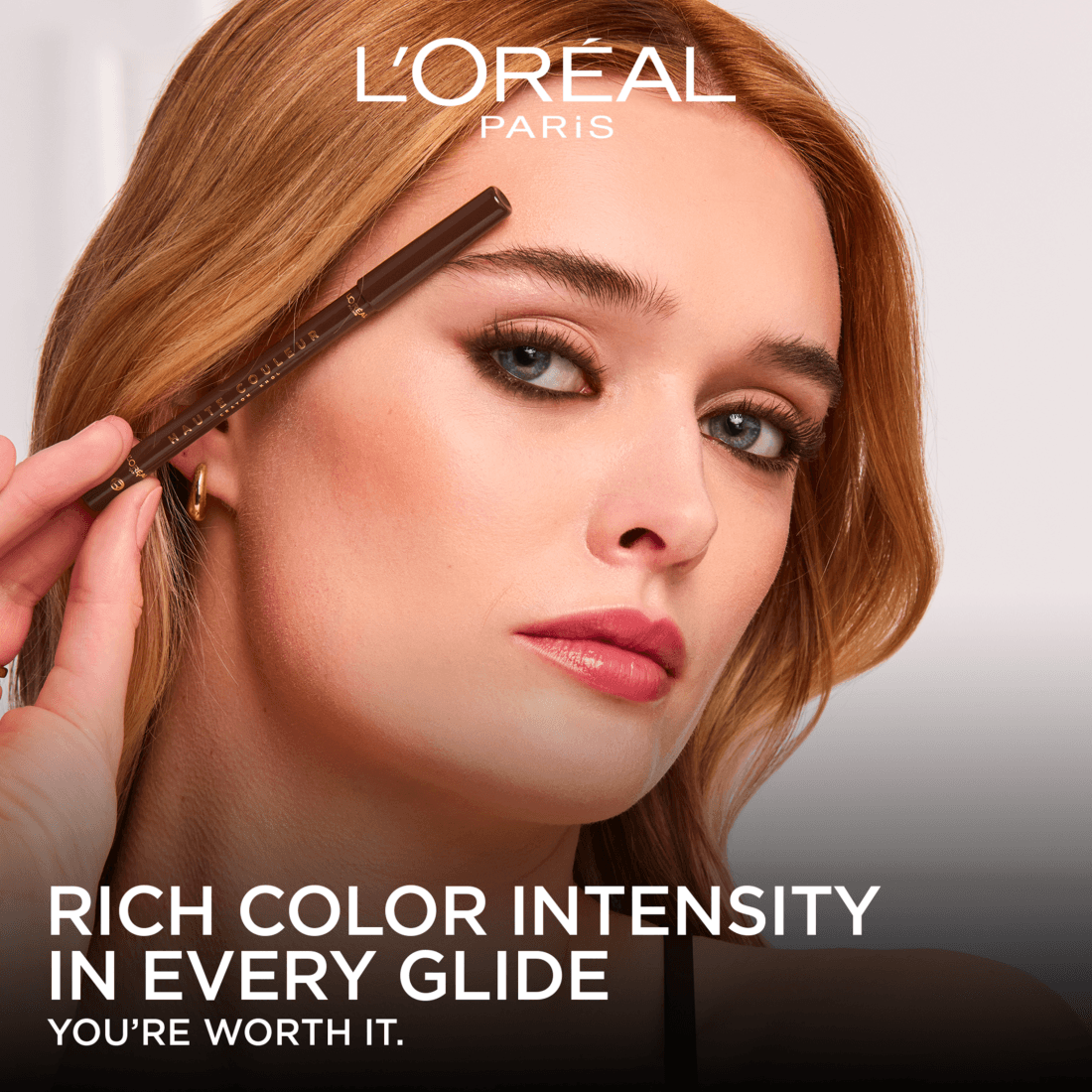 L'Oréal Paris Haute Couleur Eyelinerpenna 120 Brun Leather 1,2 g - produktbild 2
