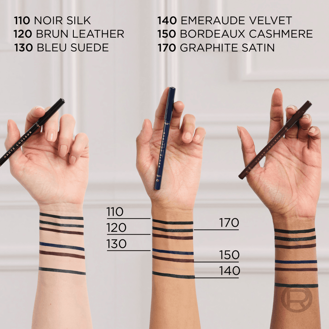L'Oréal Paris Haute Couleur Eyelinerpenna 140 Émeraude Velvet 1,2 g - produktbild 5