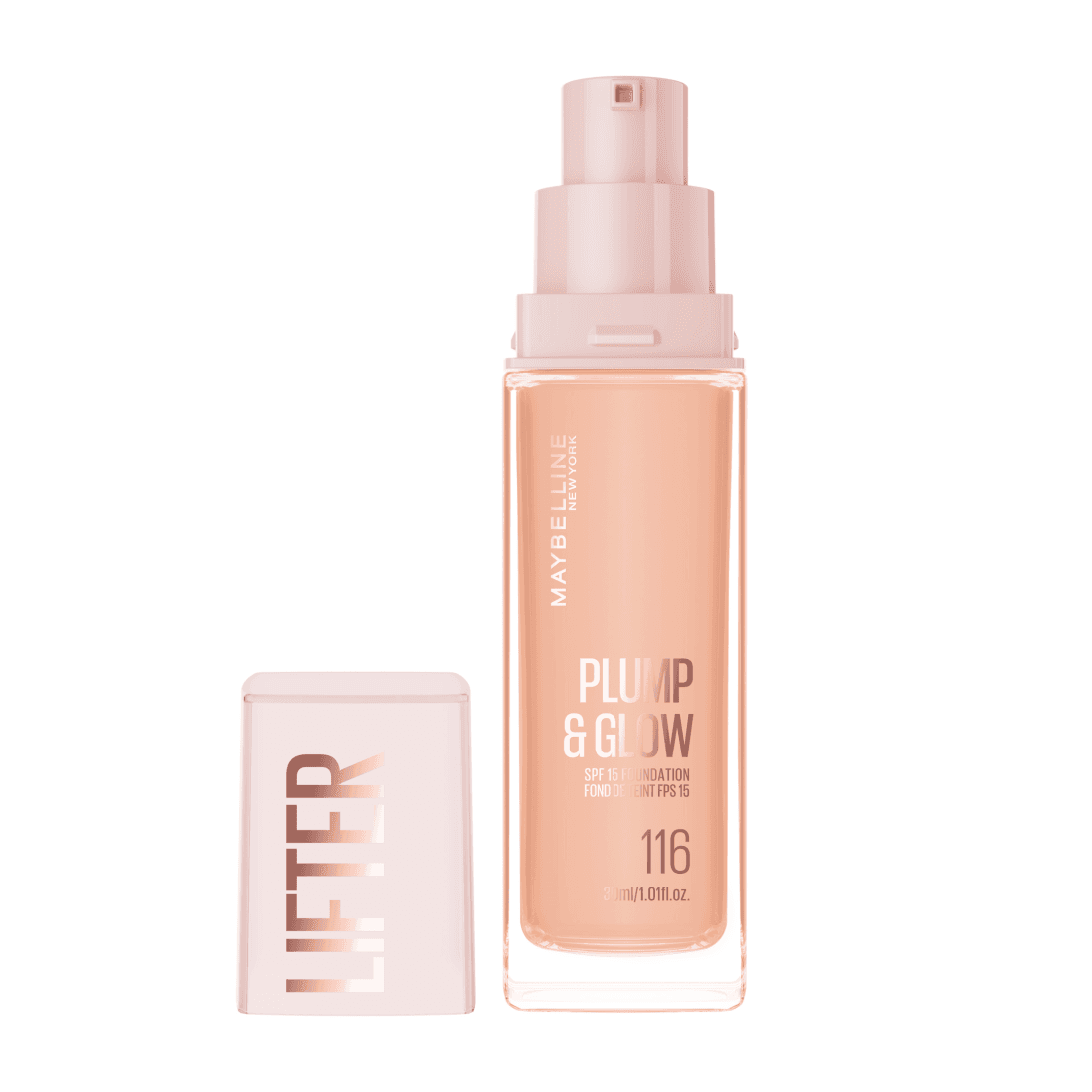 Maybelline New York Lifter Plump & Glow Foundation 116 30 ml