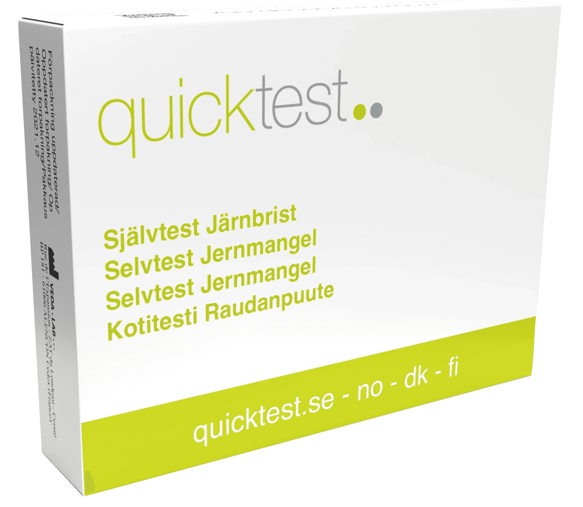 Quicktest Järnbristtest