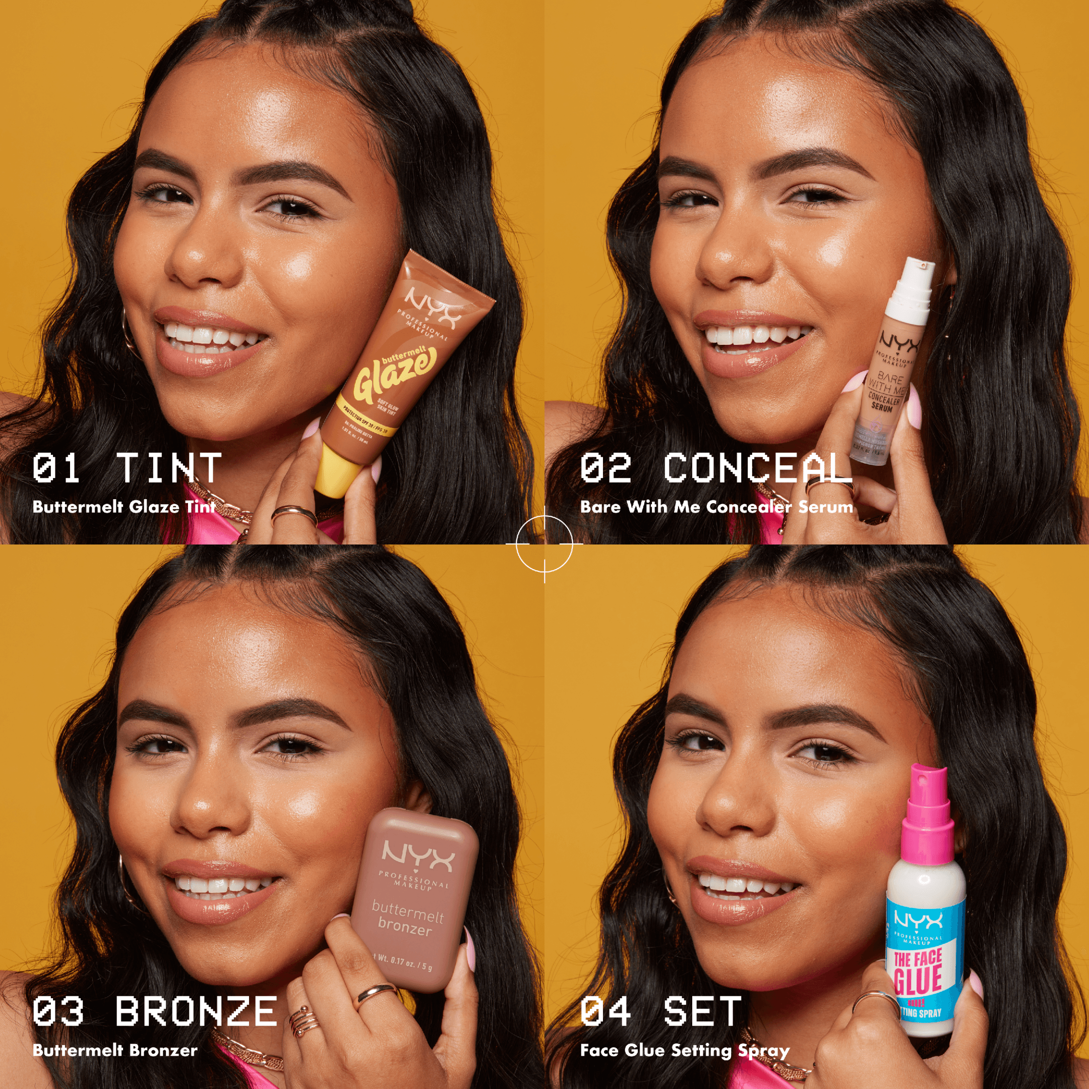NYX Professional Makeup Buttermelt Glaze Skin Tint SPF30 Foundation 04 Almond Butta 30 ml - produktbild 4