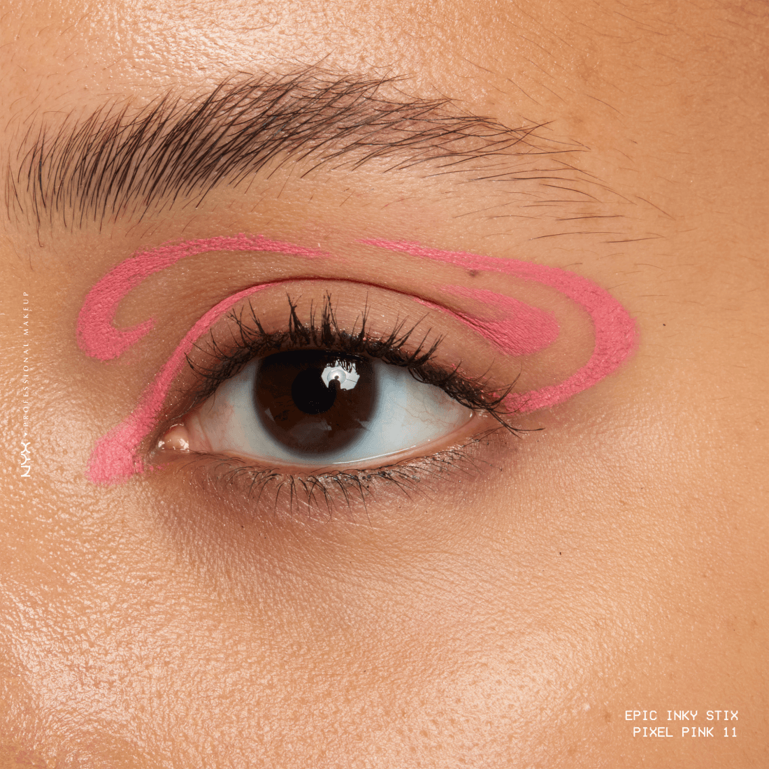 NYX Professional Makeup Epic Inky Stix Eyelinerpenna 11 Pixel Pink 0,1 g - produktbild 4