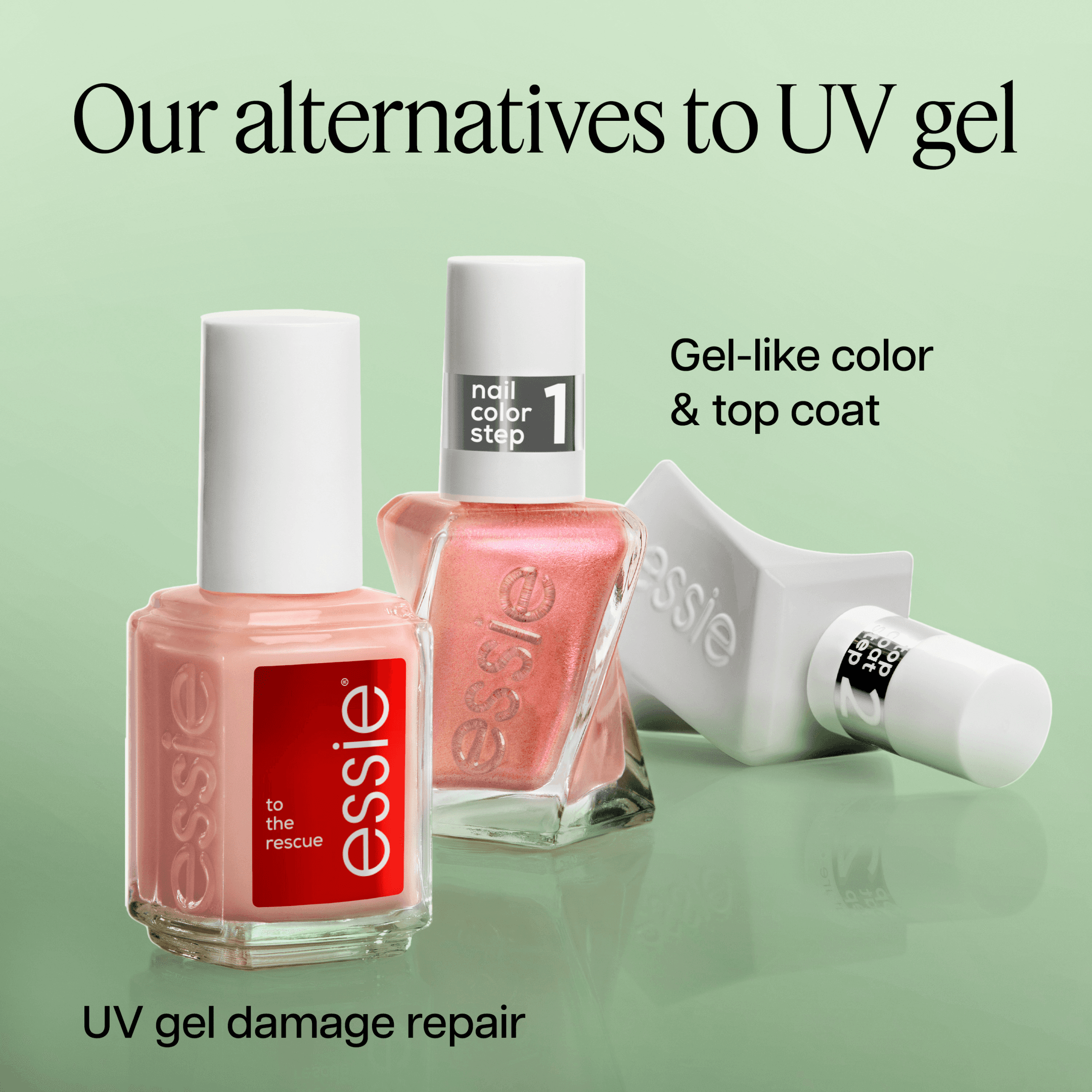 Essie Gel Couture 00 Top Coat 13,5 ml - produktbild 5