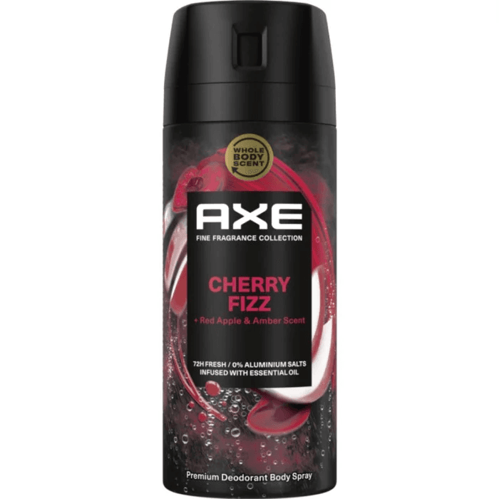 AXE 72h Fine Fragrance Cherry Fizz Deodorant Bodyspray 150 ml