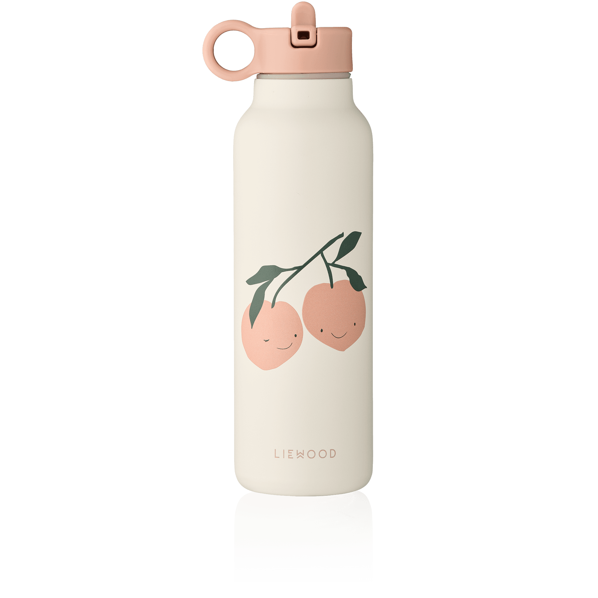 LIEWOOD Falk Vattenflaska Peach Me/Sea Shell 500 ml