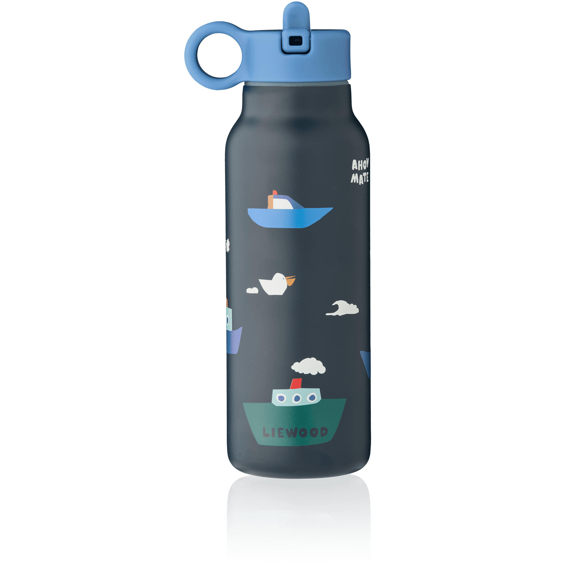 LIEWOOD Falk Vattenflaska Sailing/Classic Navy 350 ml