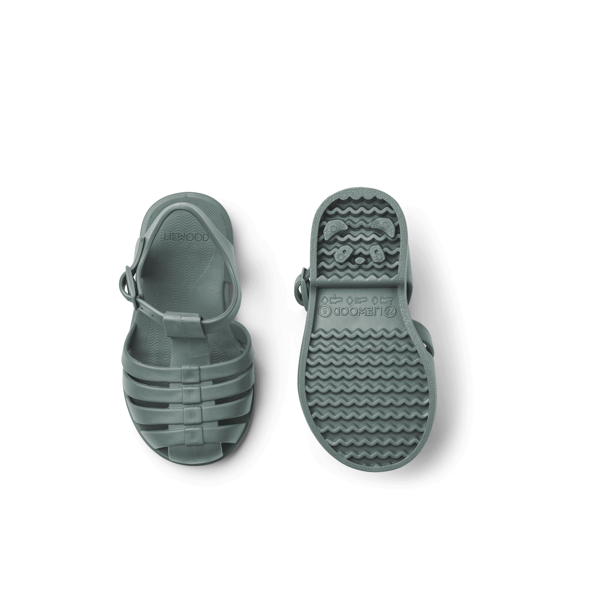 LIEWOOD Bre Sandaler Whale Blue Strl 21 - produktbild 2