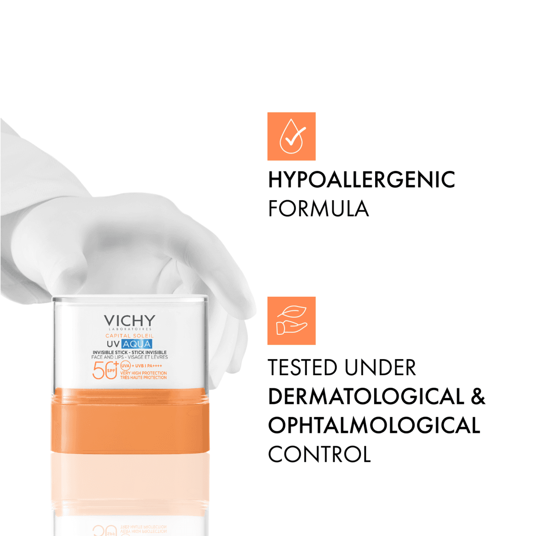 Vichy Capital Soleil Uv-aqua Hydrating Invisible Stick SPF50+ 10 g 4
