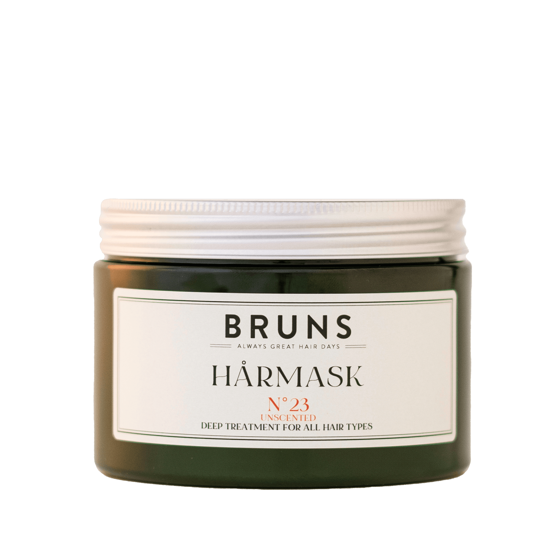 BRUNS Hårmask Nº23 Unscented 350 ml