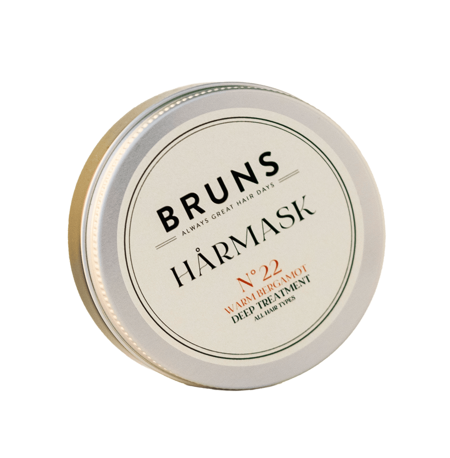BRUNS Hårmask Nº22 Warm Bergamot 50 ml