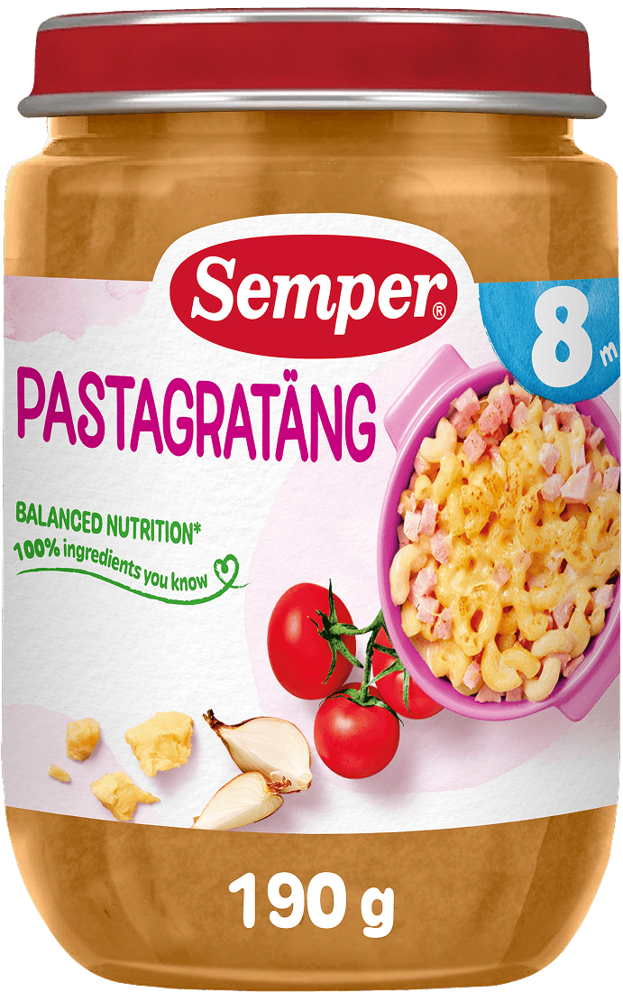 Semper Pastagratäng 8 månader 190 g