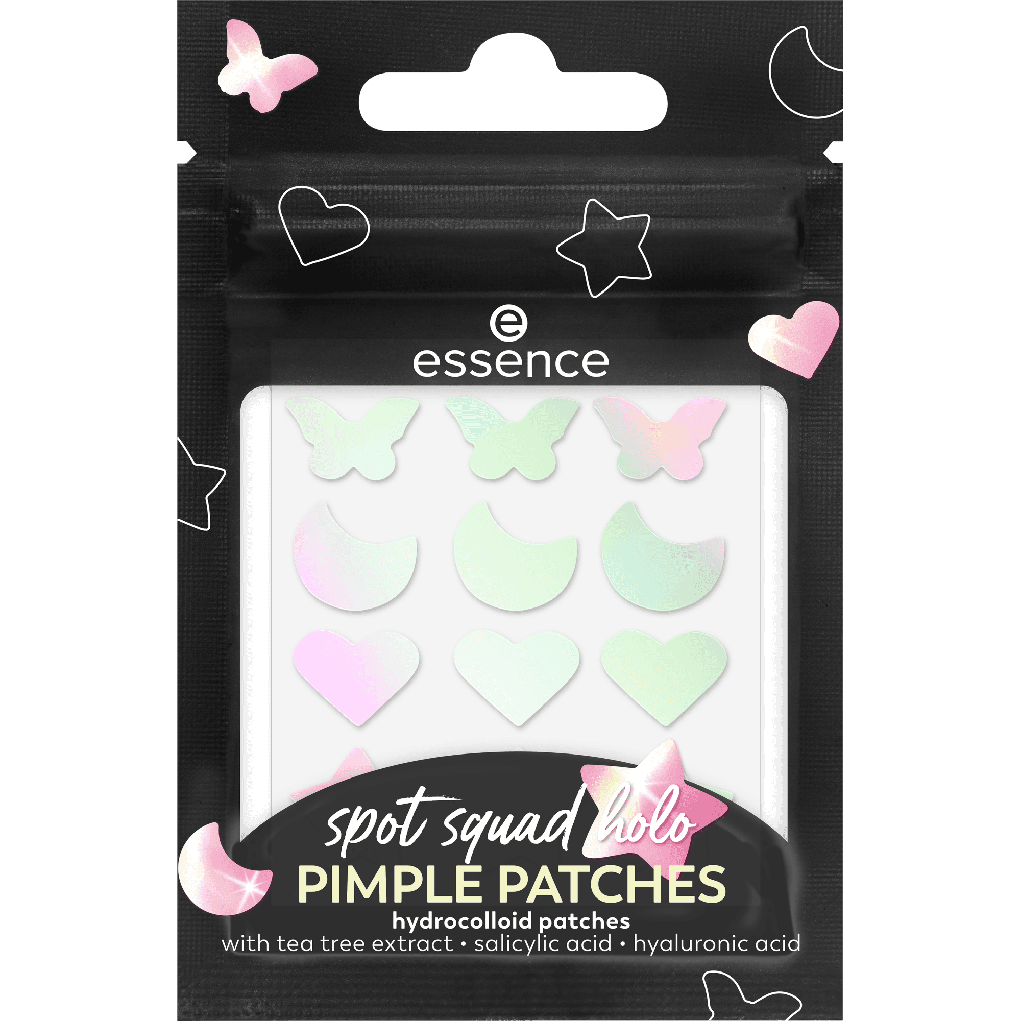 essence Spot Squad Holo Pimple Patches 10 Starlight Vibes 24 st - produktbild 2