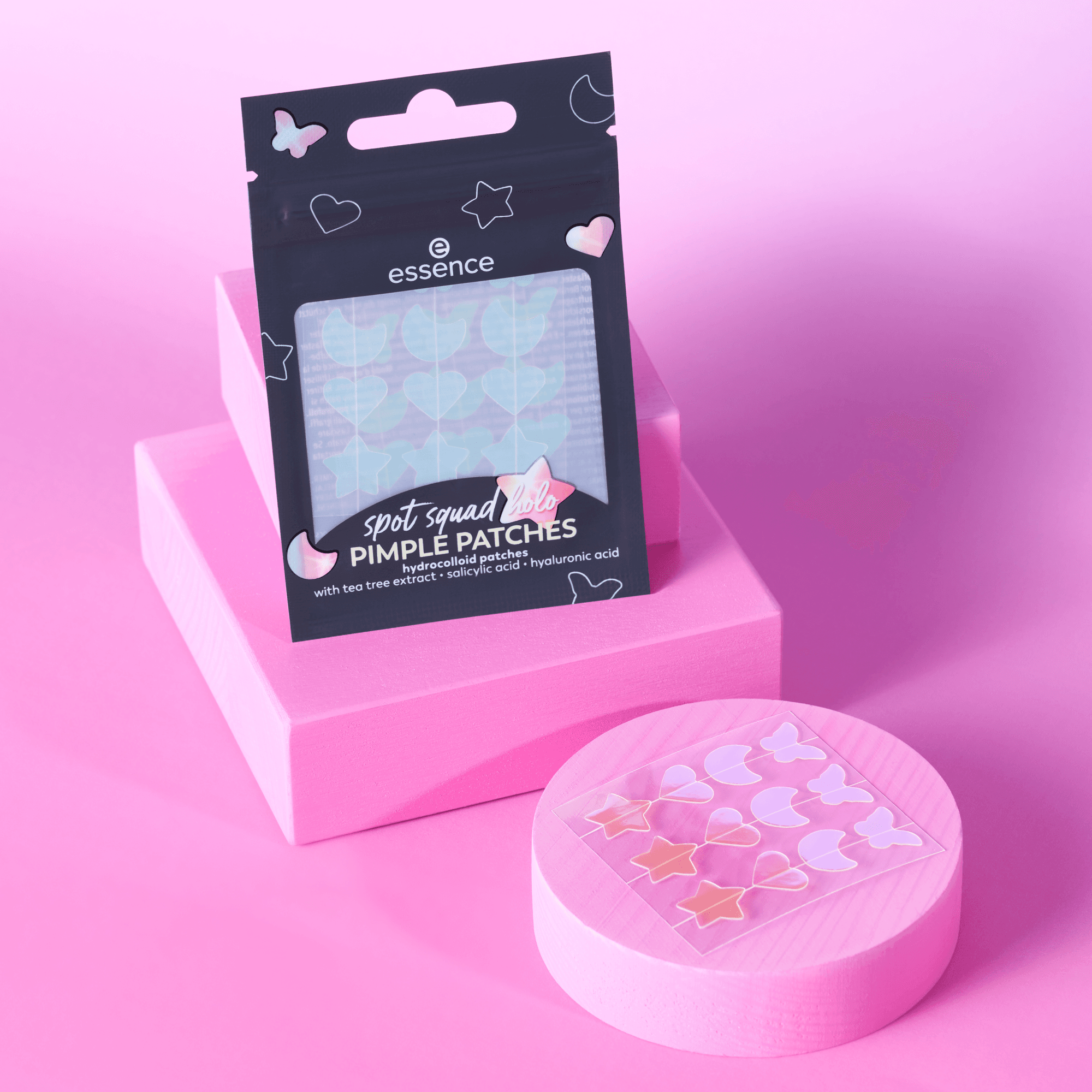 essence Spot Squad Holo Pimple Patches 10 Starlight Vibes 24 st - produktbild 4