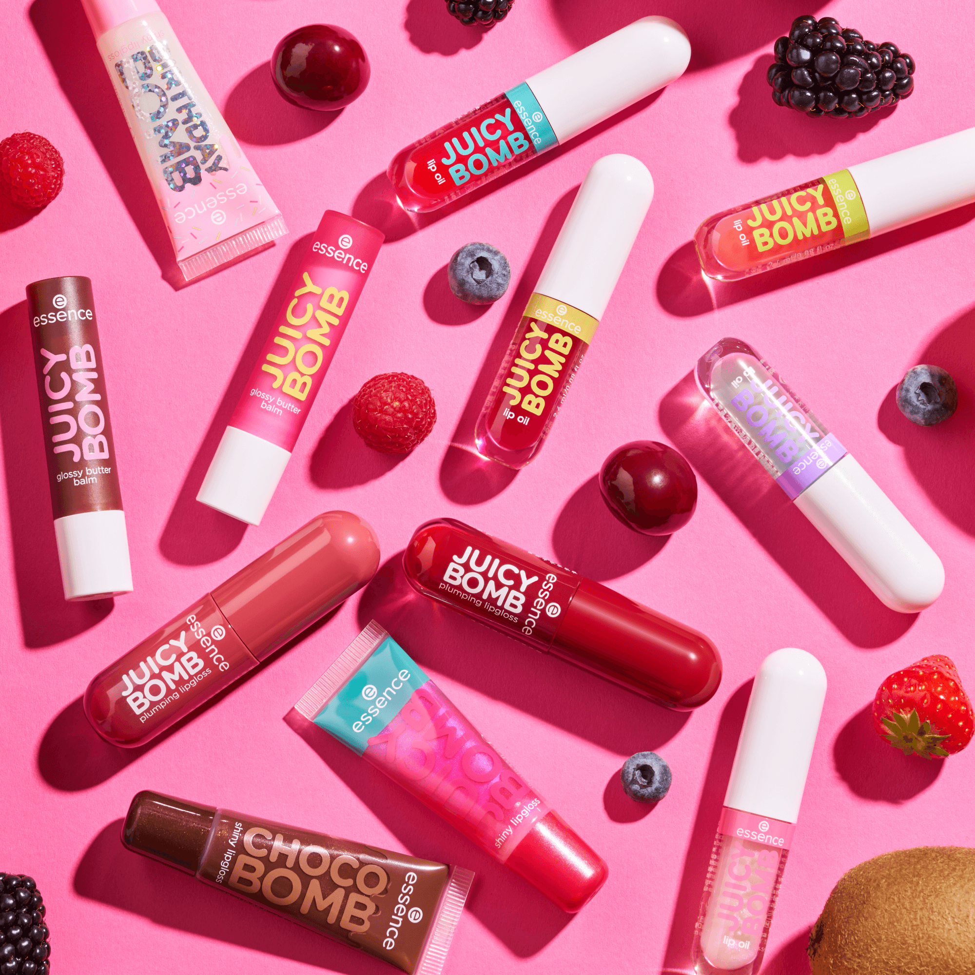 essence Juicy Bomb Glossy Butter Balm 08 Cherrything I Want 2,5 g - produktbild 4