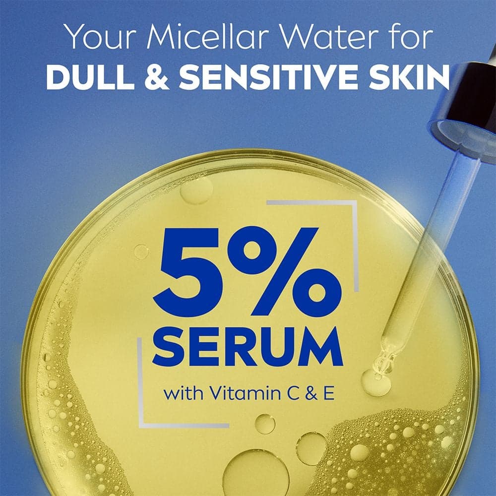 NIVEA Micellar Water Skin Radiance +5% Serum 400 ml - produktbild 5