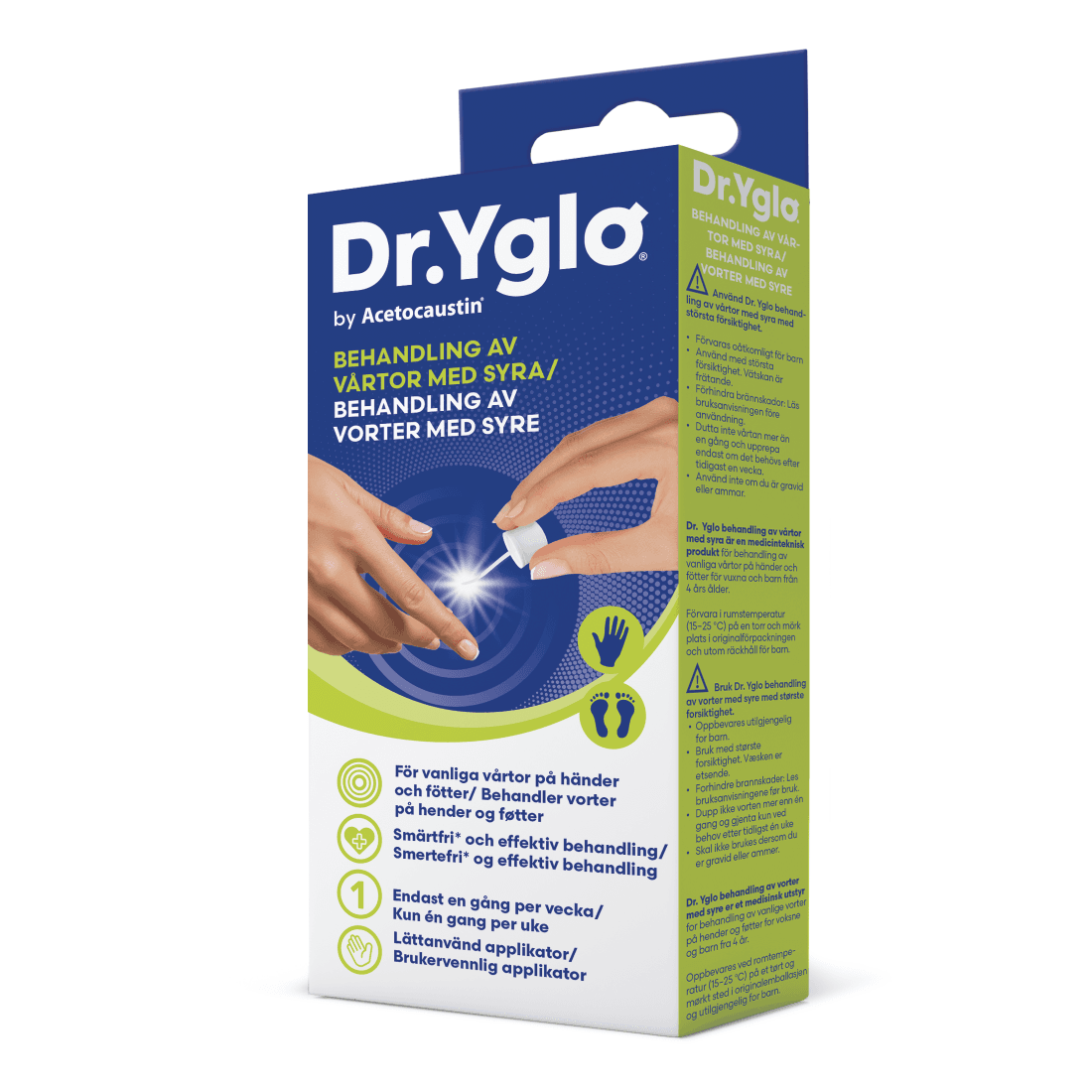 Dr Yglo Vårtmedel Acetocaustin 2 ml