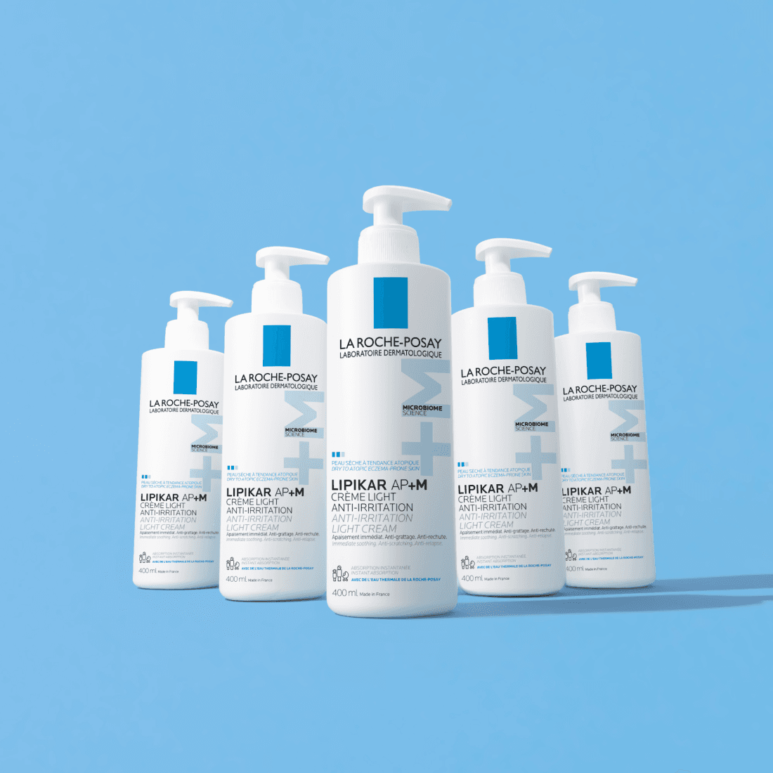 La Roche-Posay Lipikar Light Baume AP+M 400 ml - produktbild 2