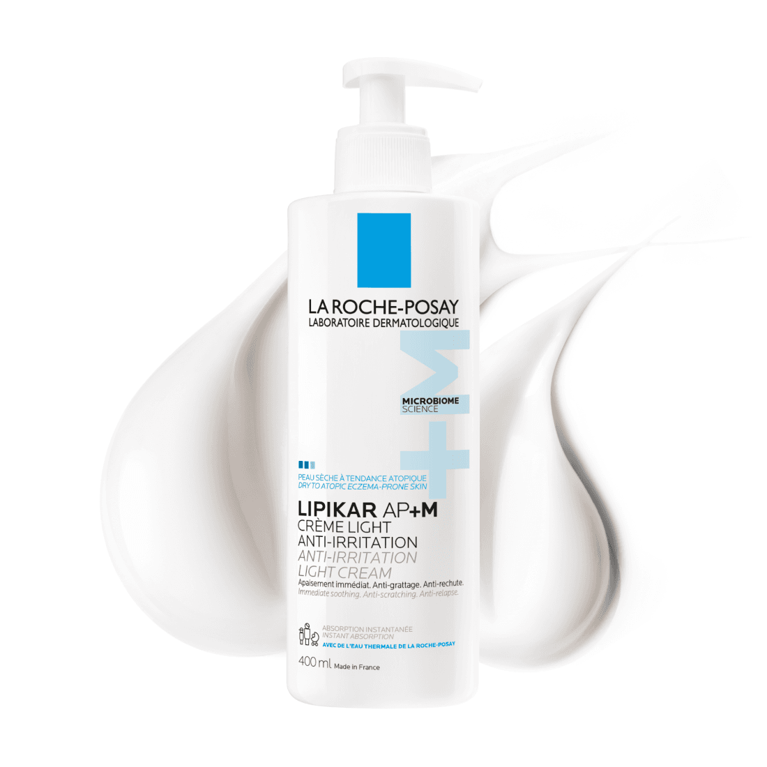 La Roche-Posay Lipikar Light Baume AP+M 400 ml - produktbild 3