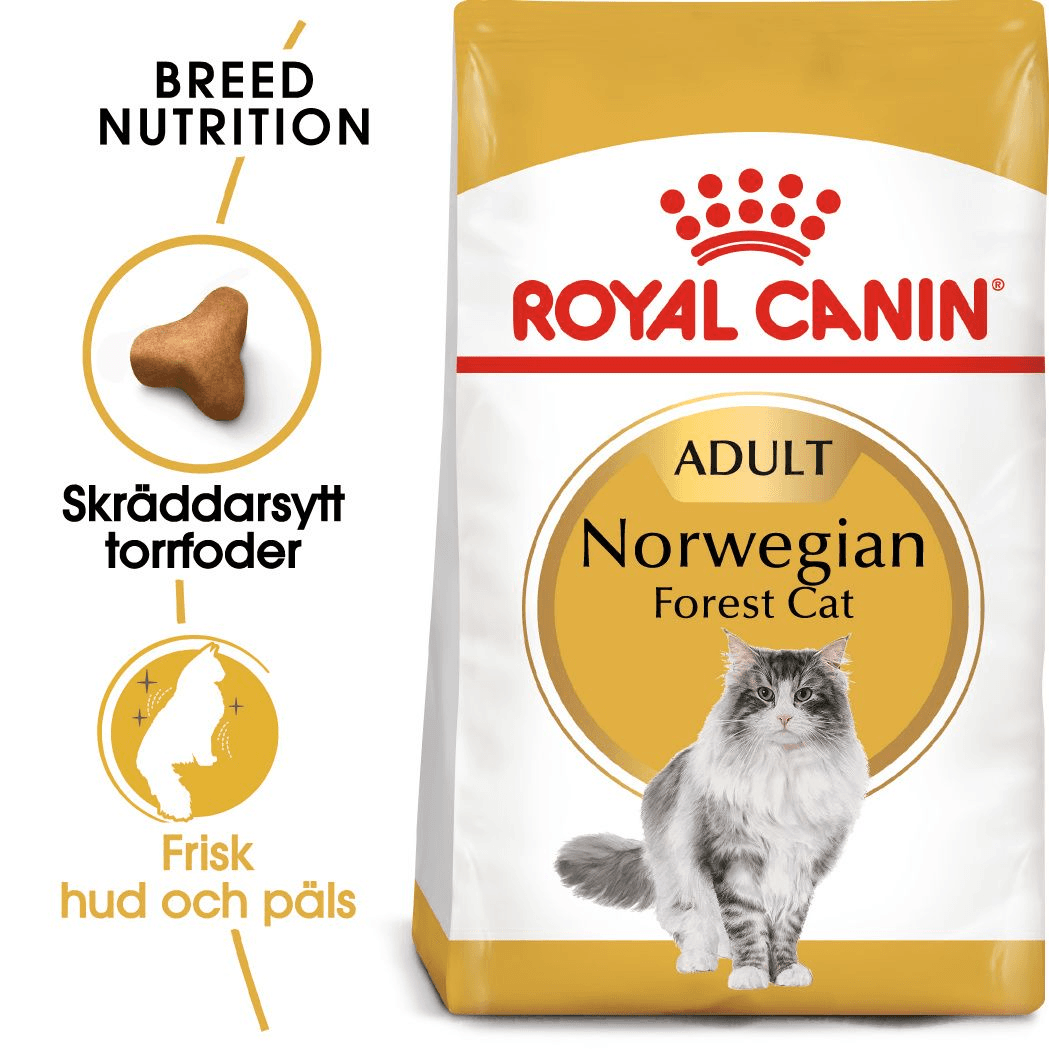 Royal Canin Norwegian Forest Cat Adult Torrfoder för Katt 2 kg