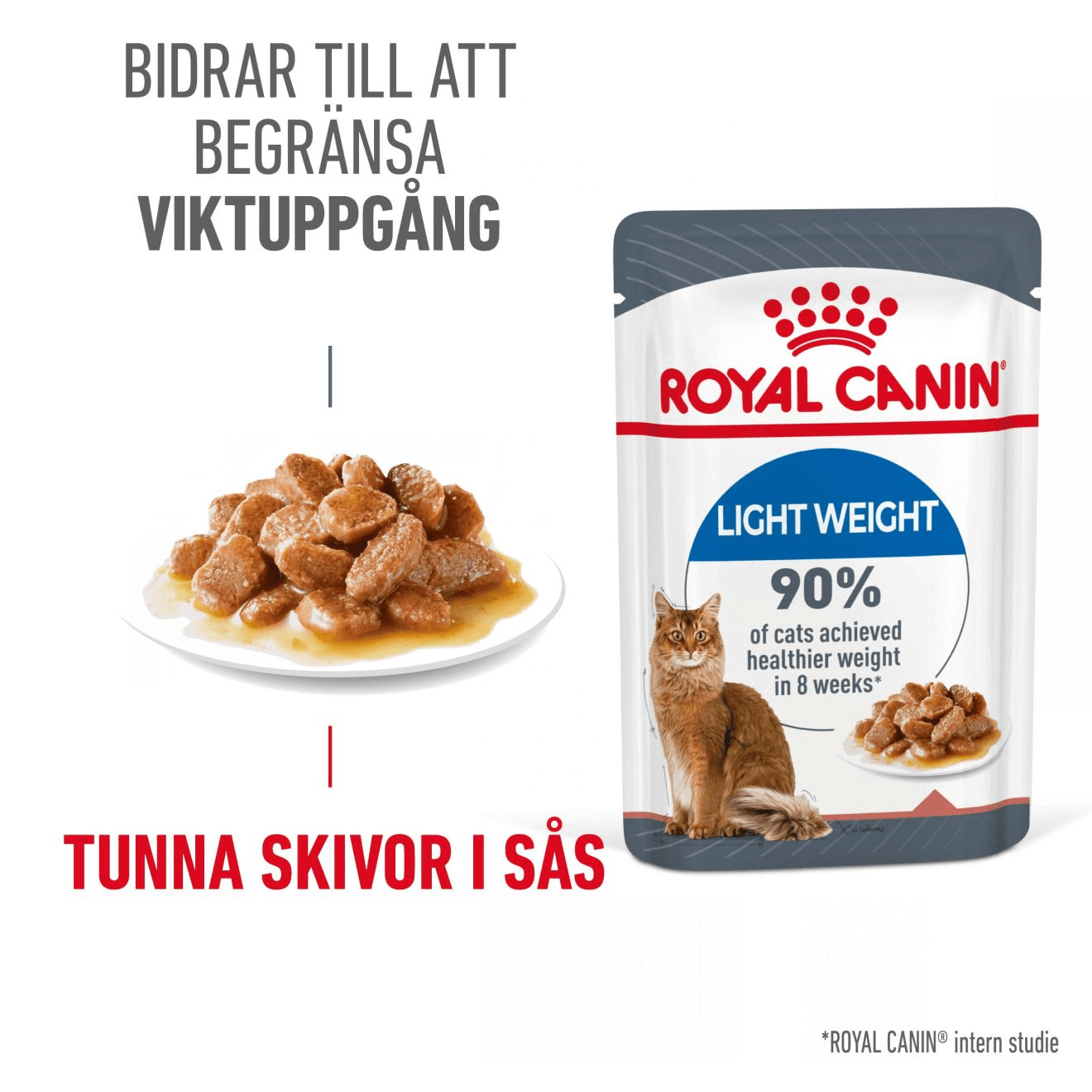Royal Canin Light Weight Care Gravy Adult Våtfoder för Katt 1,02 kg