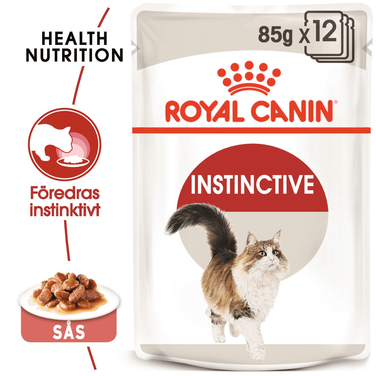 Royal Canin Instinctive Gravy Adult Våtfoder för Katt 1,02 kg